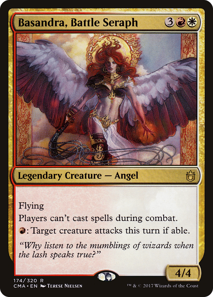 Basandra, Battle Seraph — Commander Anthology — Magic: The Gathering