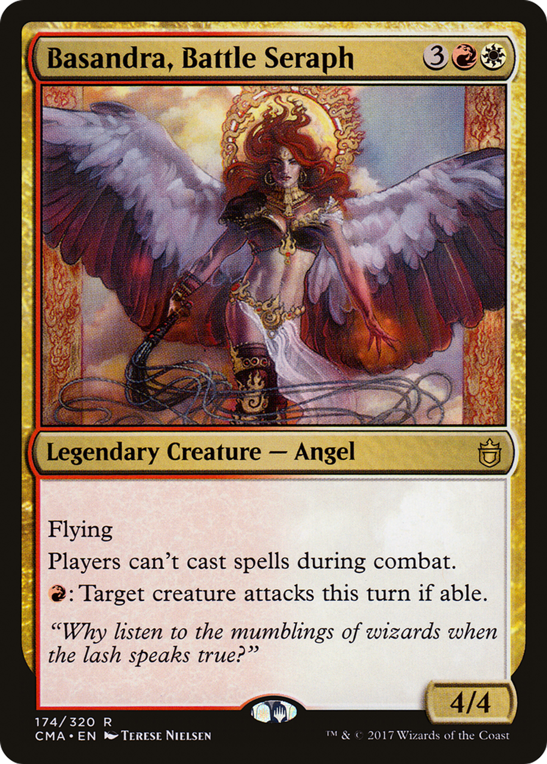 Basandra, Battle Seraph — Commander Anthology — Magic: The Gathering