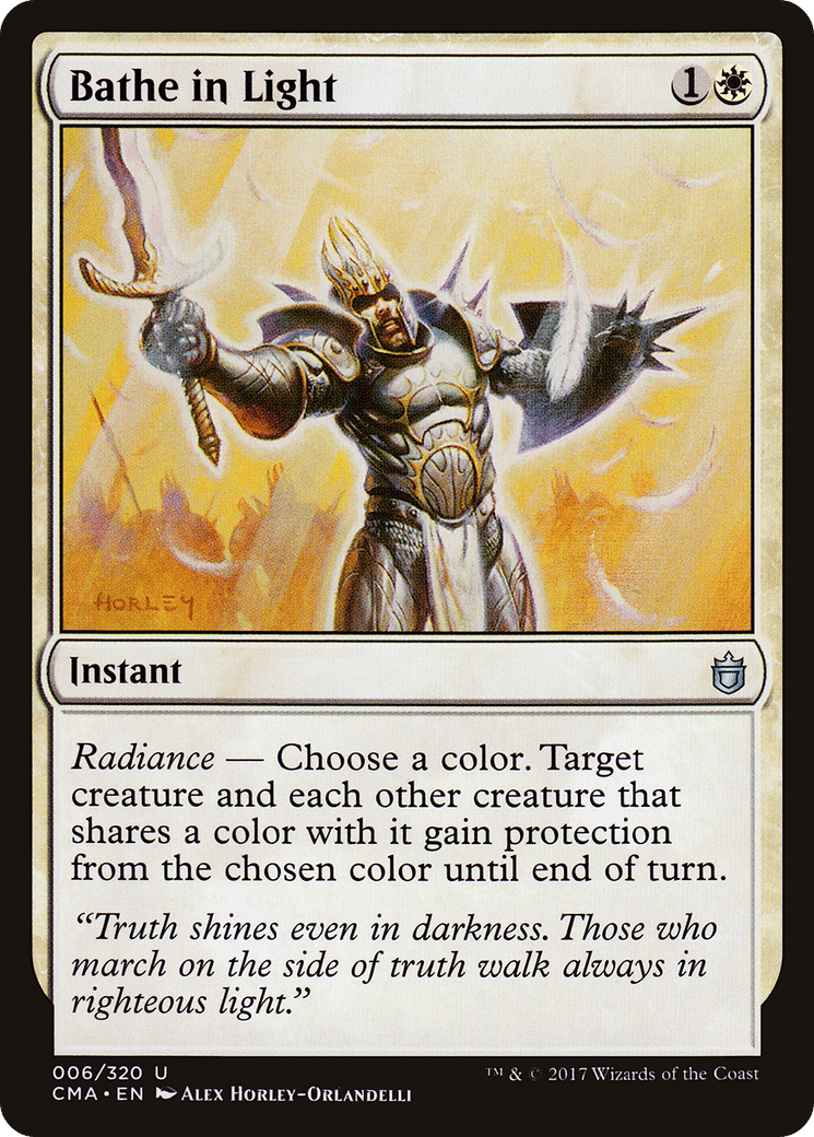 Bathe in Light — Commander Anthology — Magic: The Gathering