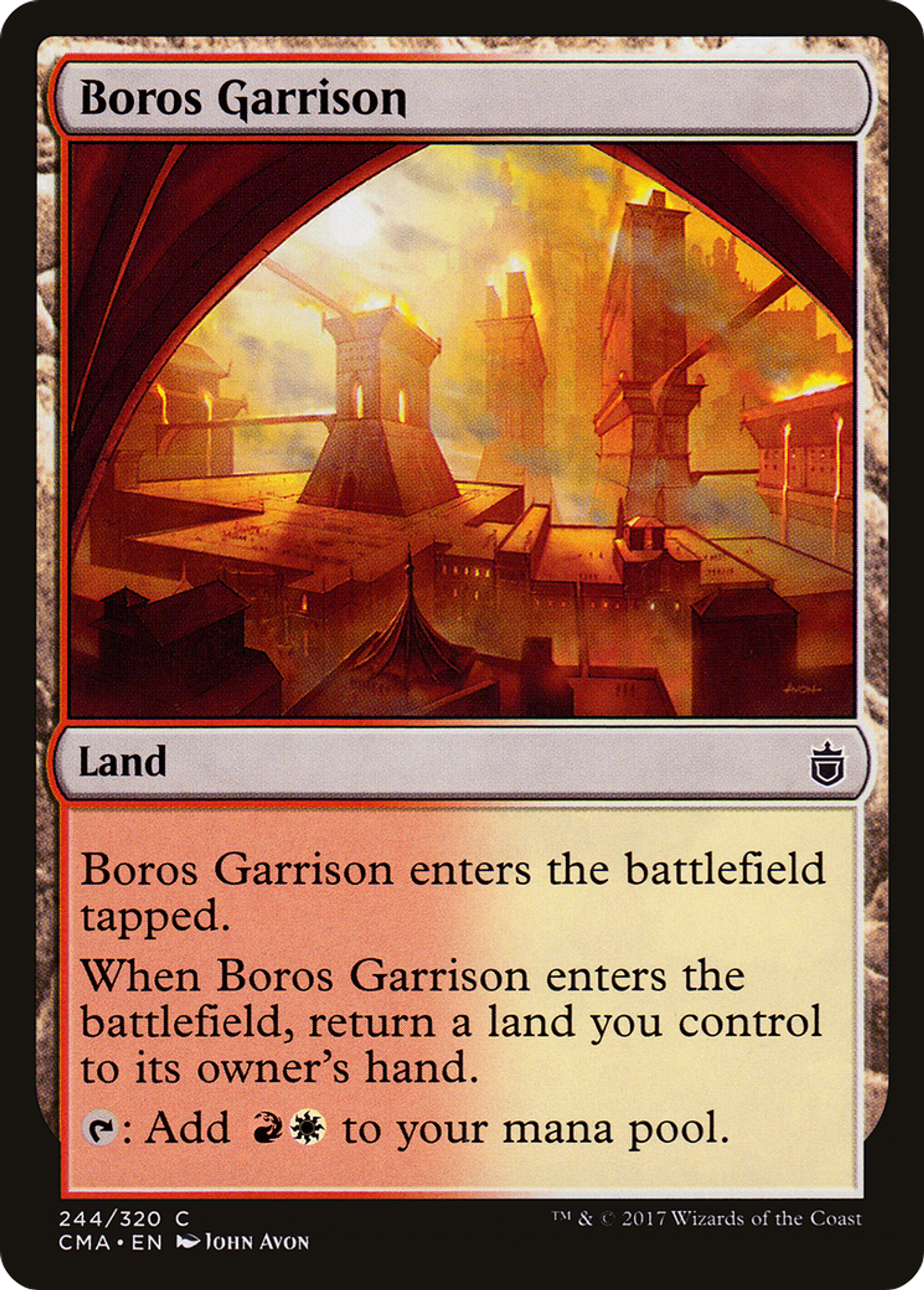 Boros Garrison — Commander Anthology — Magic: The Gathering
