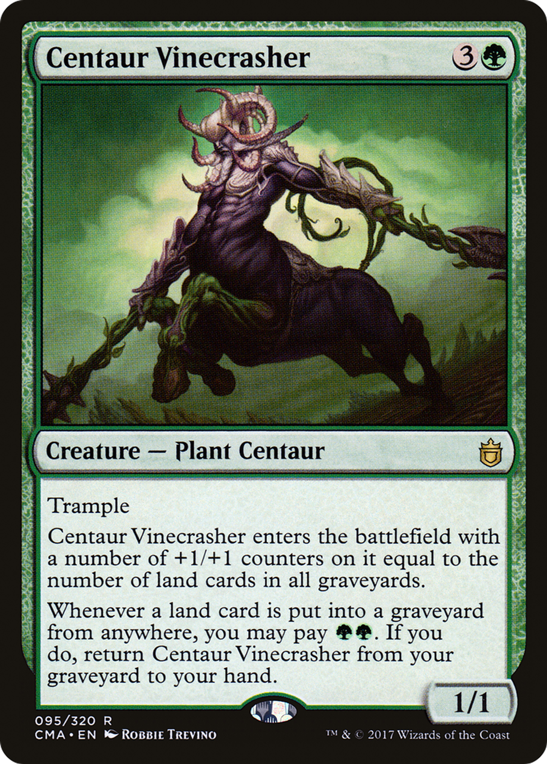 Centaur Vinecrasher — Commander Anthology — Magic: The Gathering