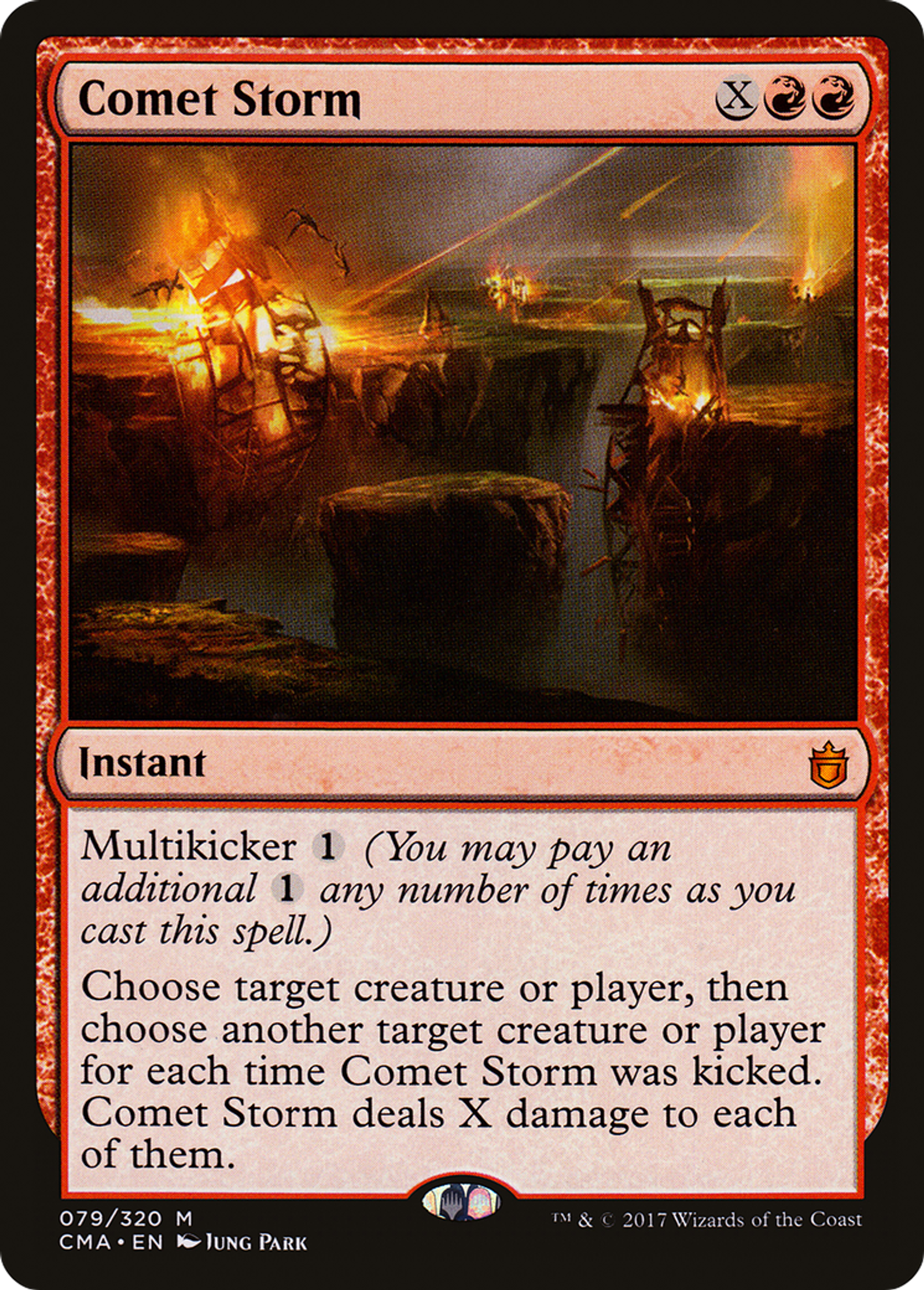 Comet Storm — Commander Anthology — Magic: The Gathering