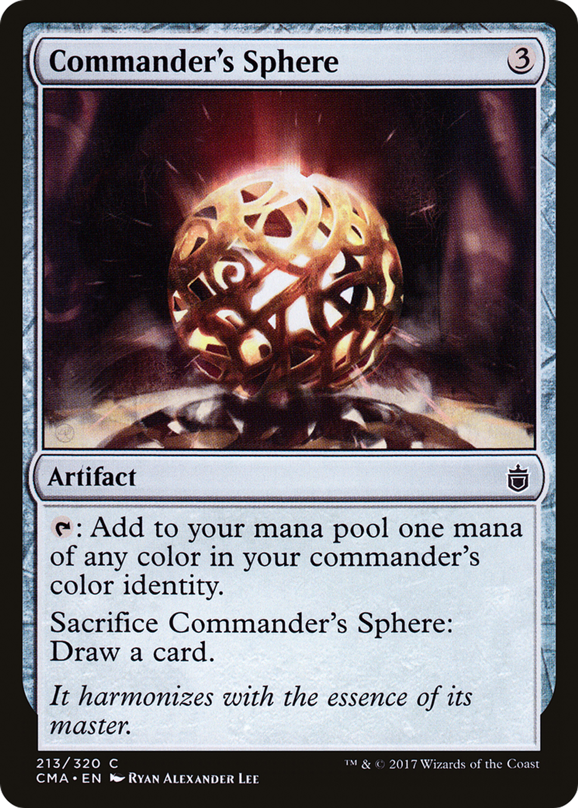 Commander's Sphere — Commander Anthology — Magic: The Gathering