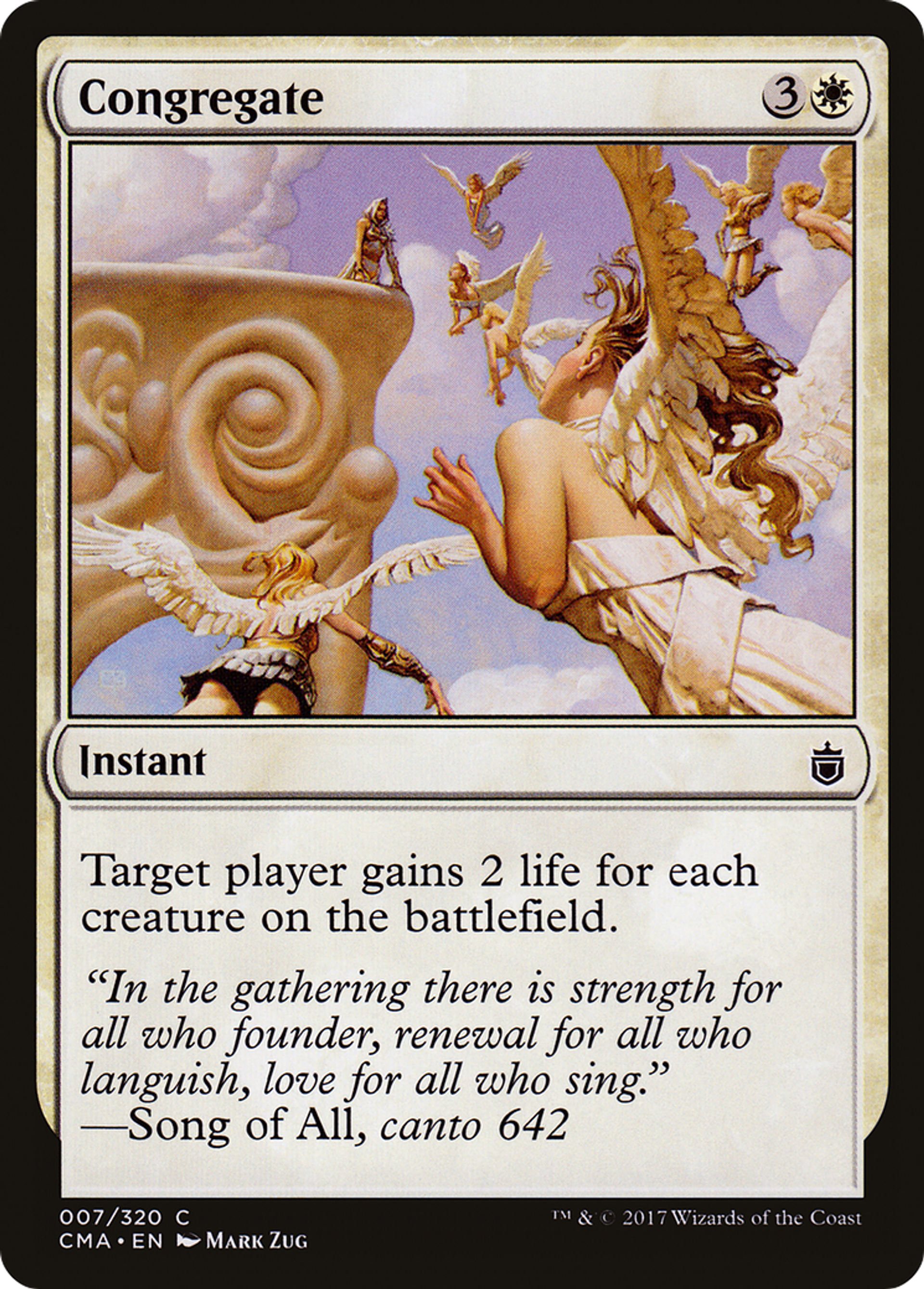 Congregate — Commander Anthology — Magic: The Gathering