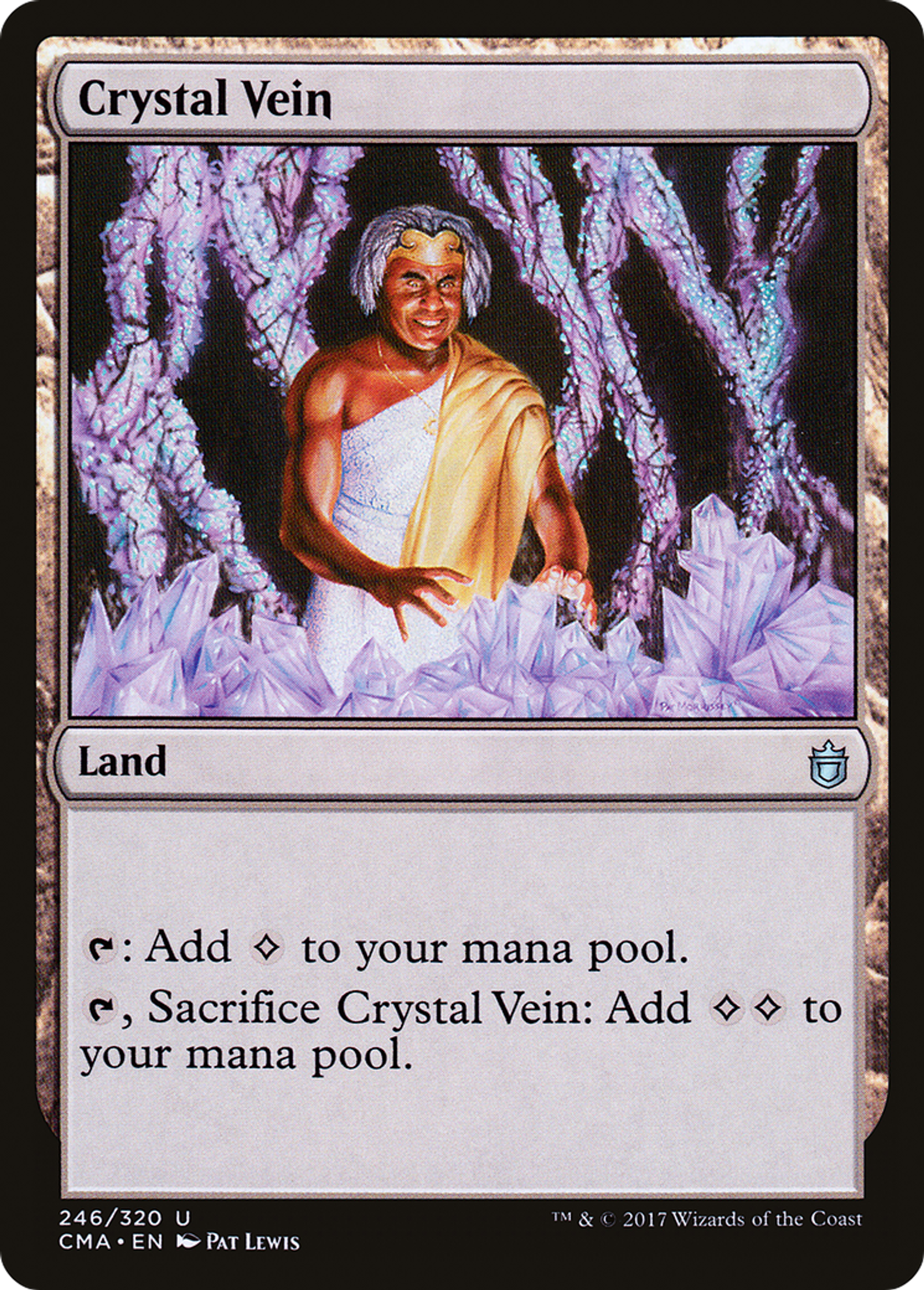 Crystal Vein — Commander Anthology — Magic: The Gathering