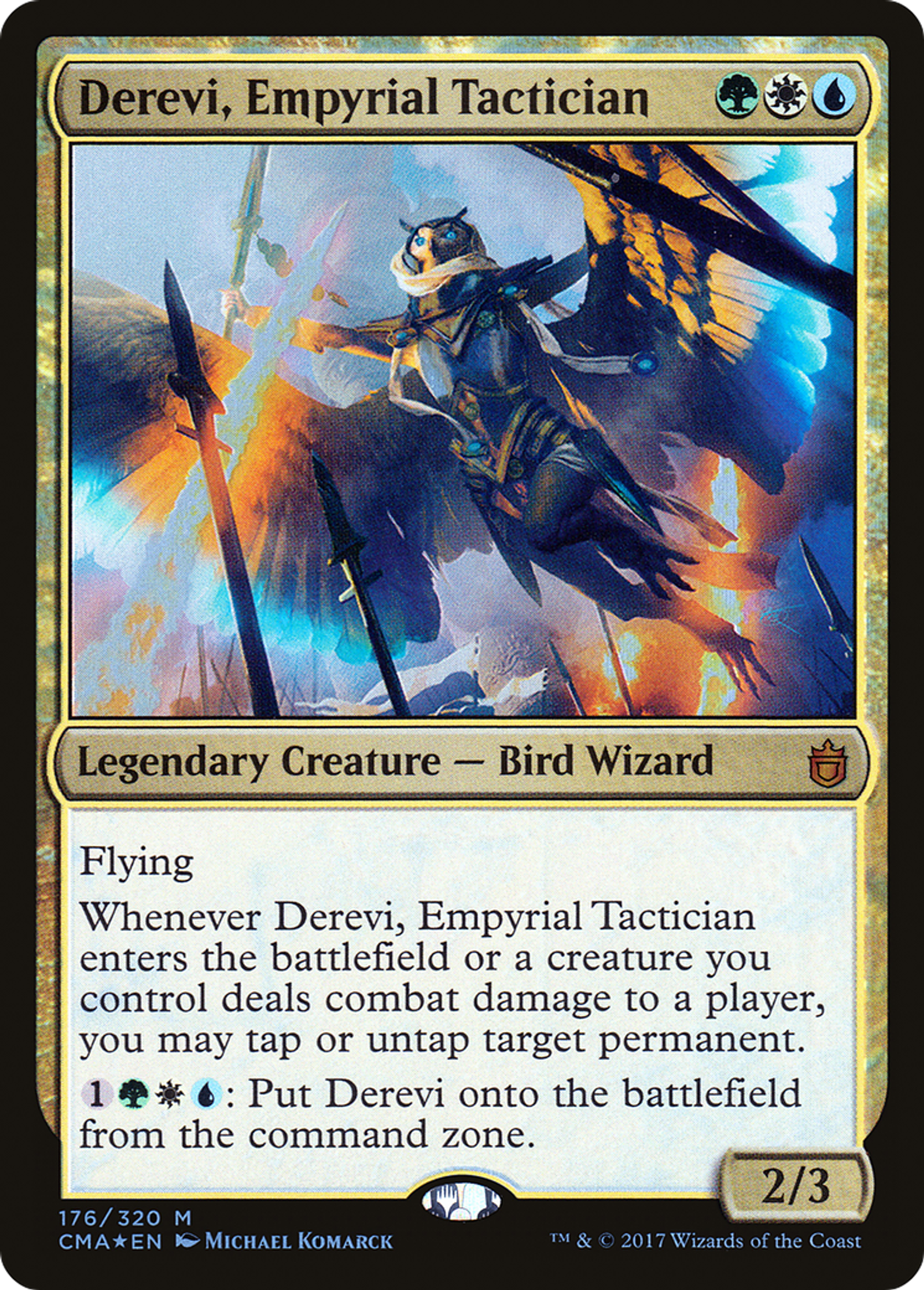 Derevi, Empyrial Tactician — Commander Anthology — Magic: The Gathering