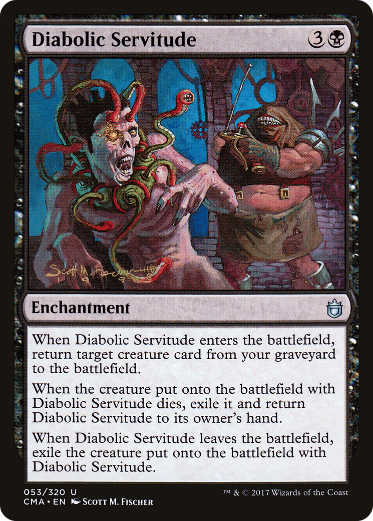 Diabolic Servitude — Commander Anthology — Magic: The Gathering
