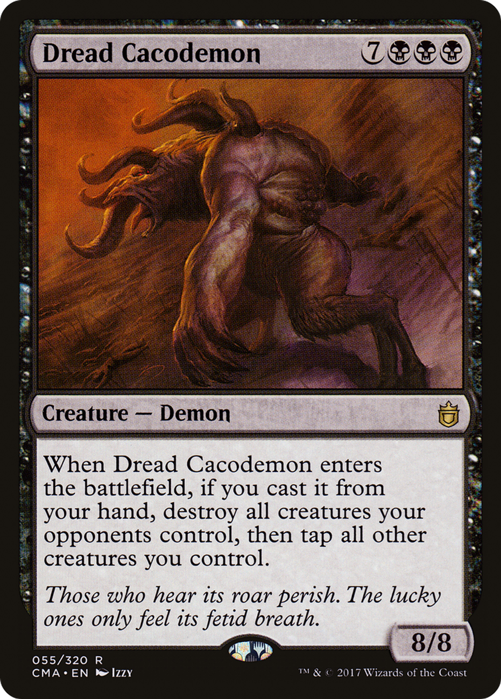Dread Cacodemon — Commander Anthology — Magic: The Gathering