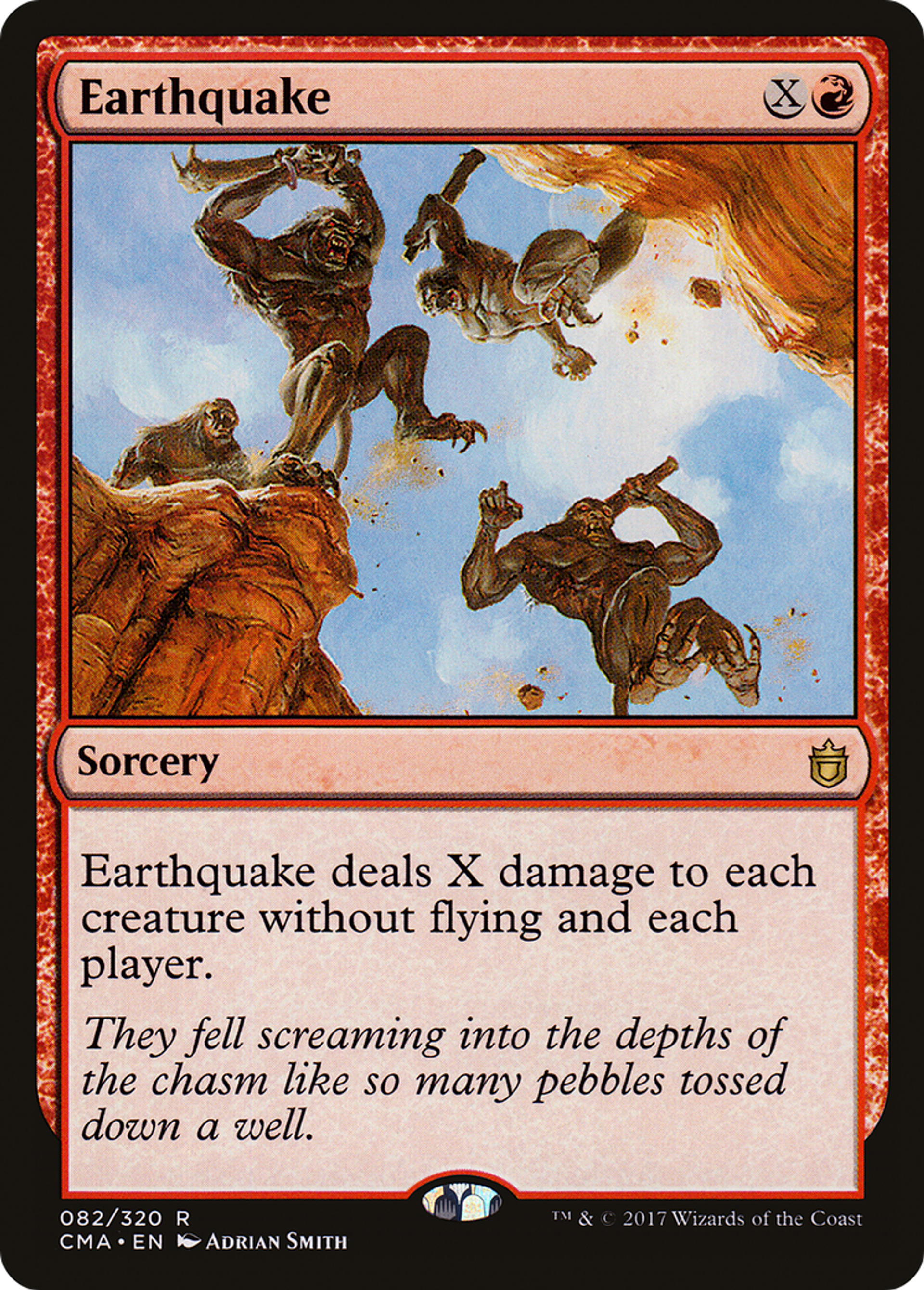 Earthquake — Commander Anthology — Magic: The Gathering