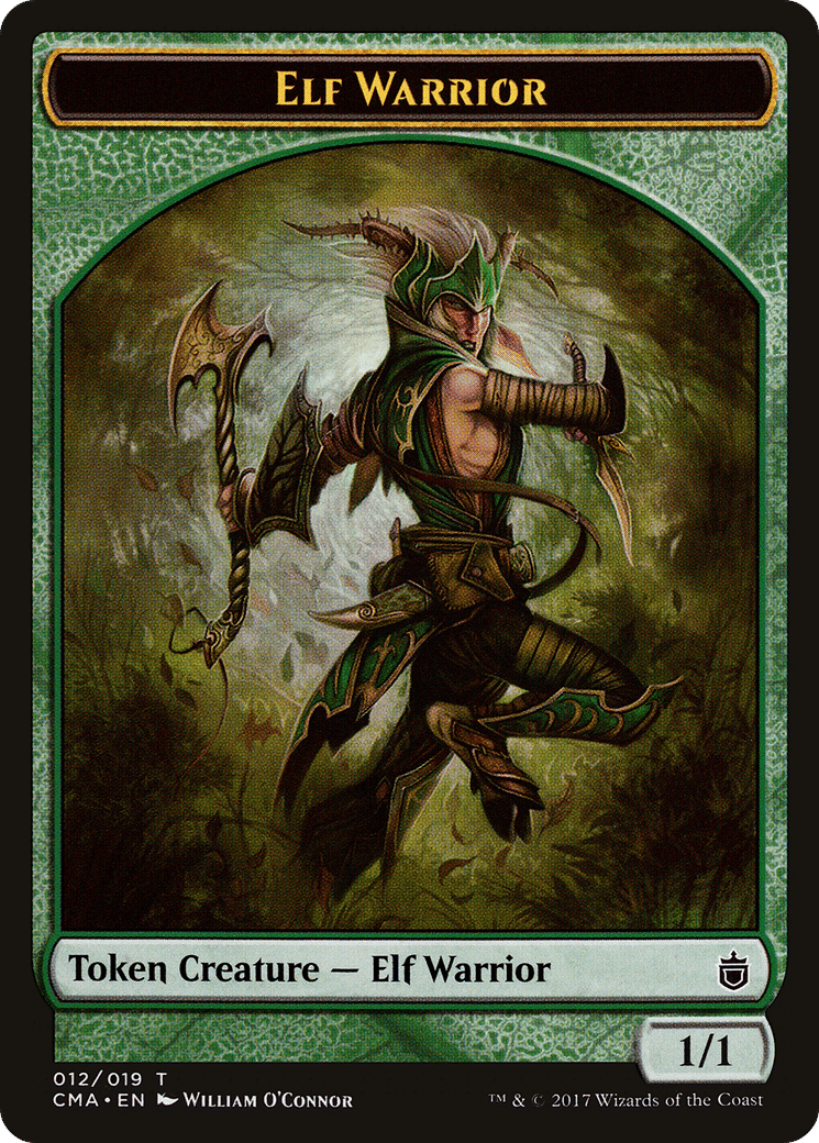 Elf Warrior — Commander Anthology — Magic: The Gathering