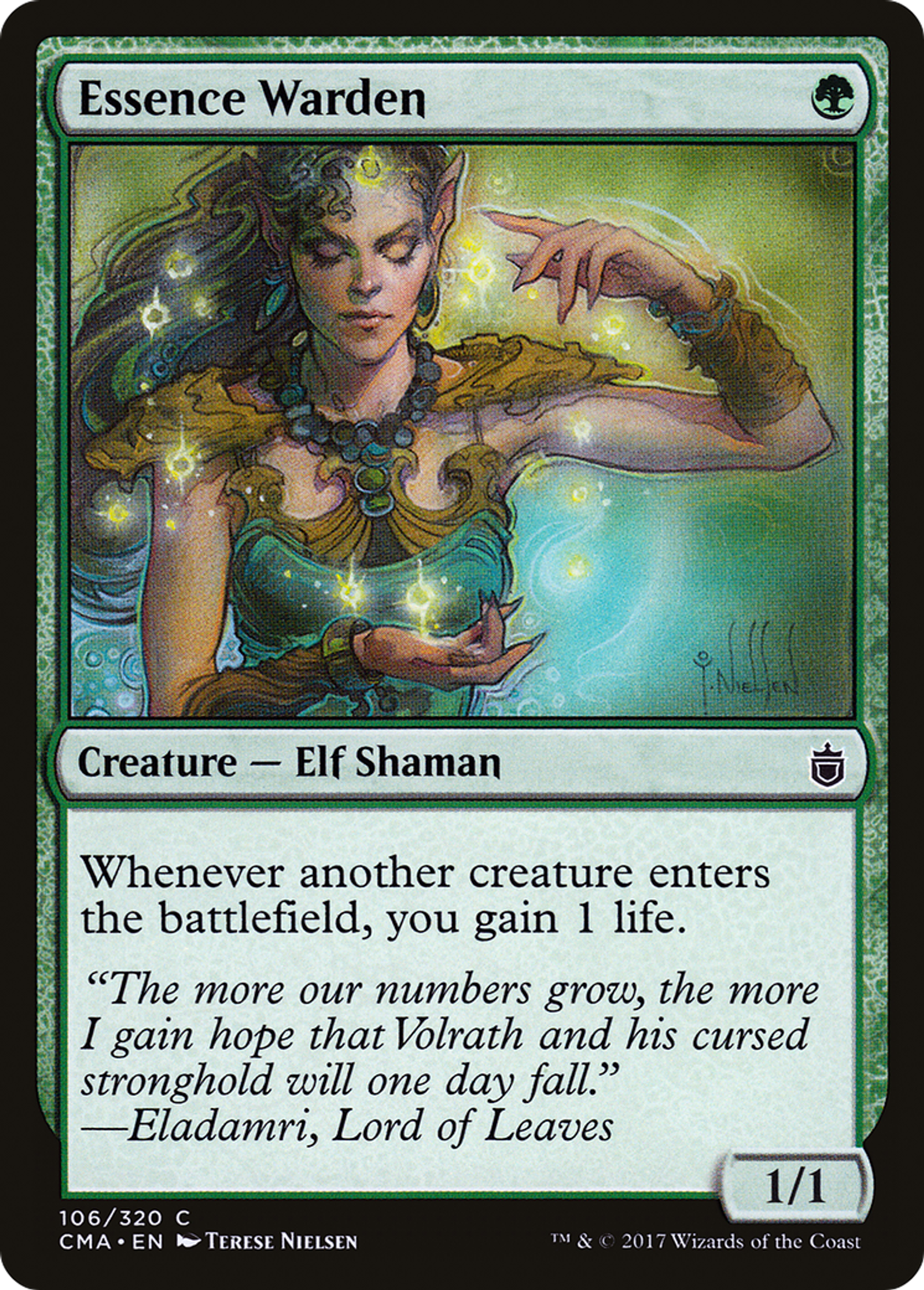 Essence Warden — Commander Anthology — Magic: The Gathering