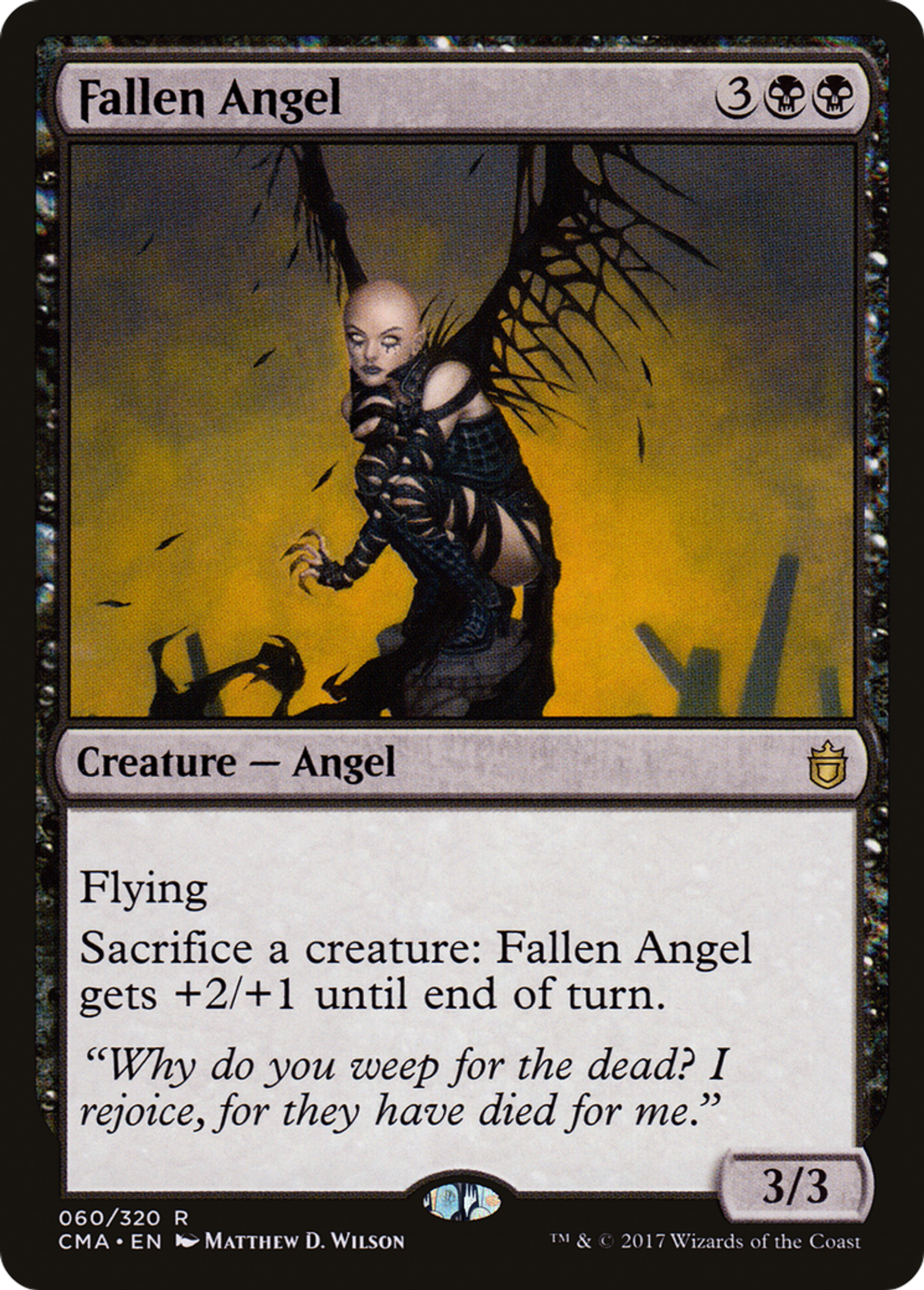Fallen Angel — Commander Anthology — Magic: The Gathering