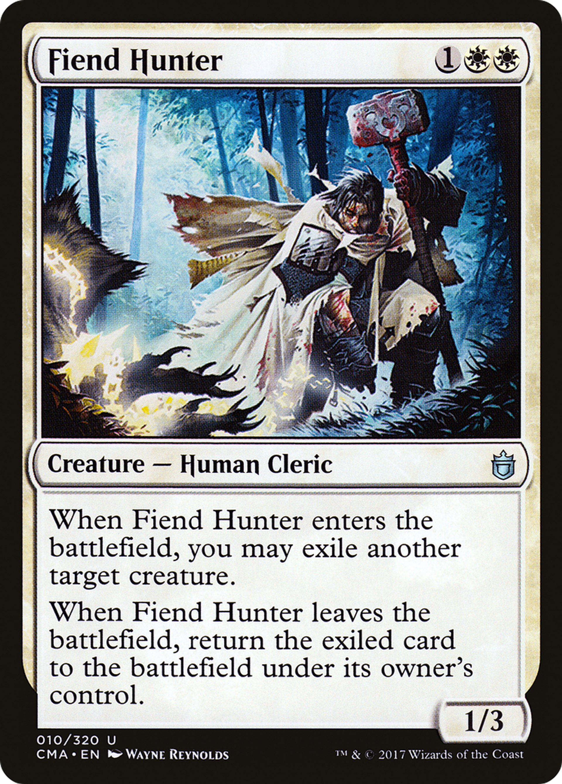 Fiend Hunter — Commander Anthology — Magic: The Gathering