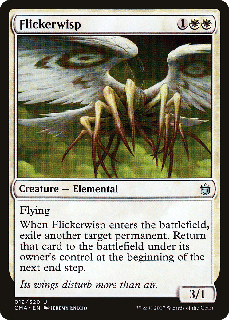Flickerwisp — Commander Anthology — Magic: The Gathering