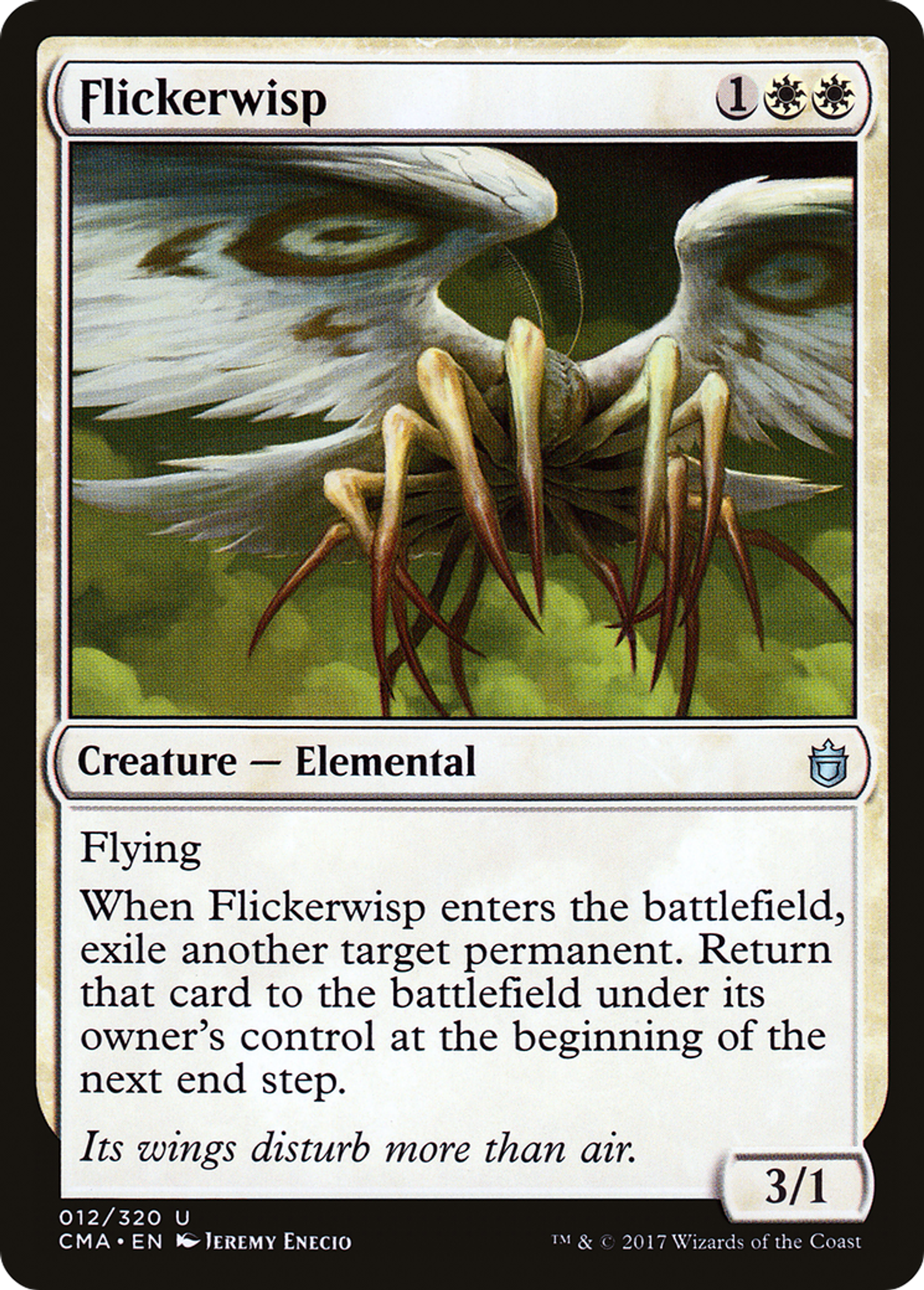 Flickerwisp — Commander Anthology — Magic: The Gathering