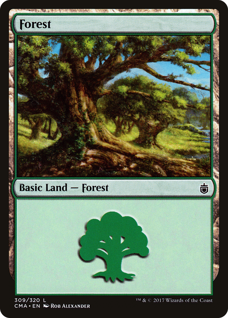 Forest — Commander Anthology — Magic: The Gathering