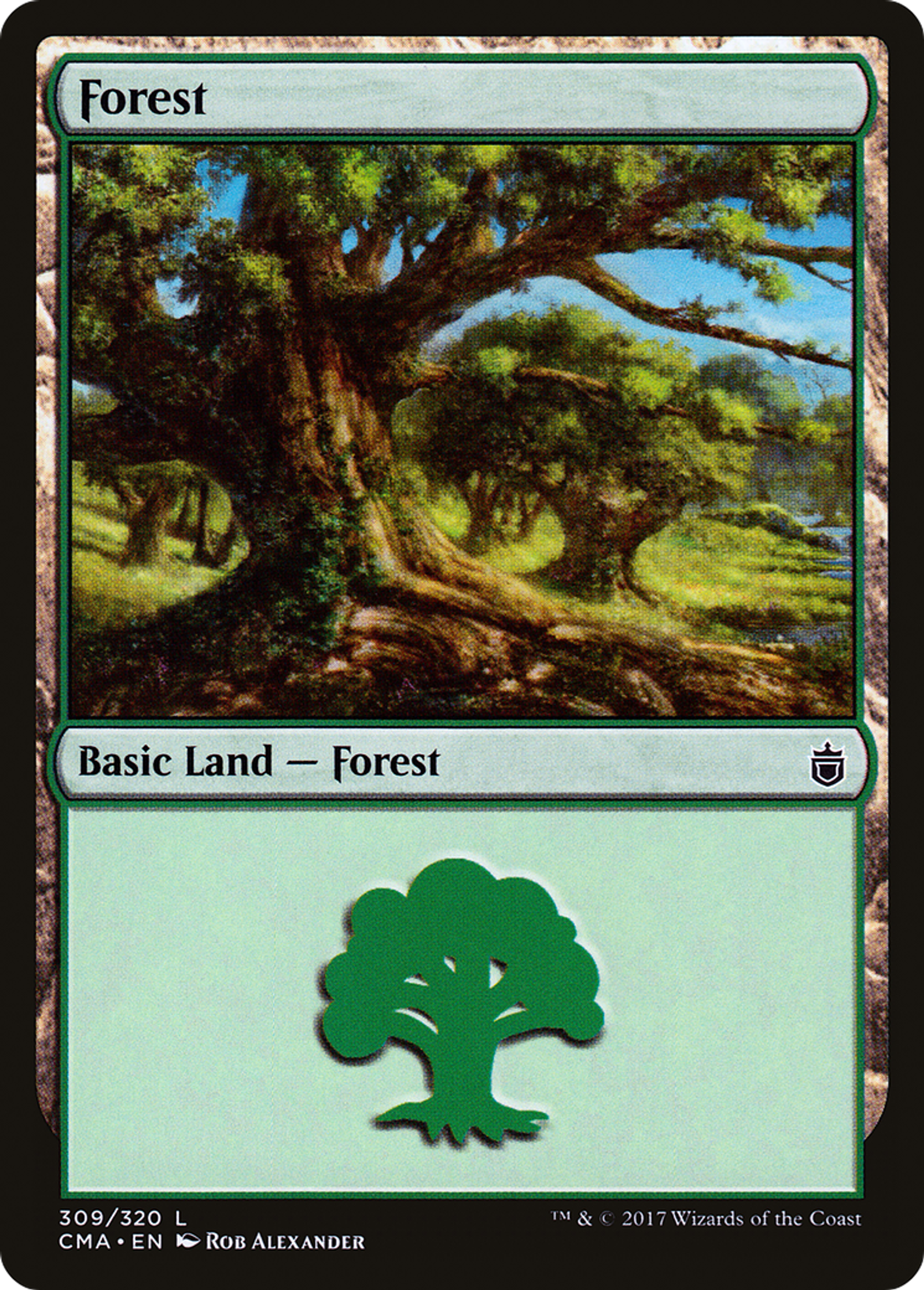 Forest — Commander Anthology — Magic: The Gathering