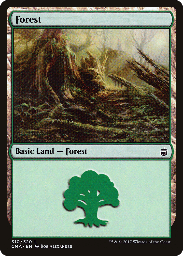 Forest — Commander Anthology — Magic: The Gathering