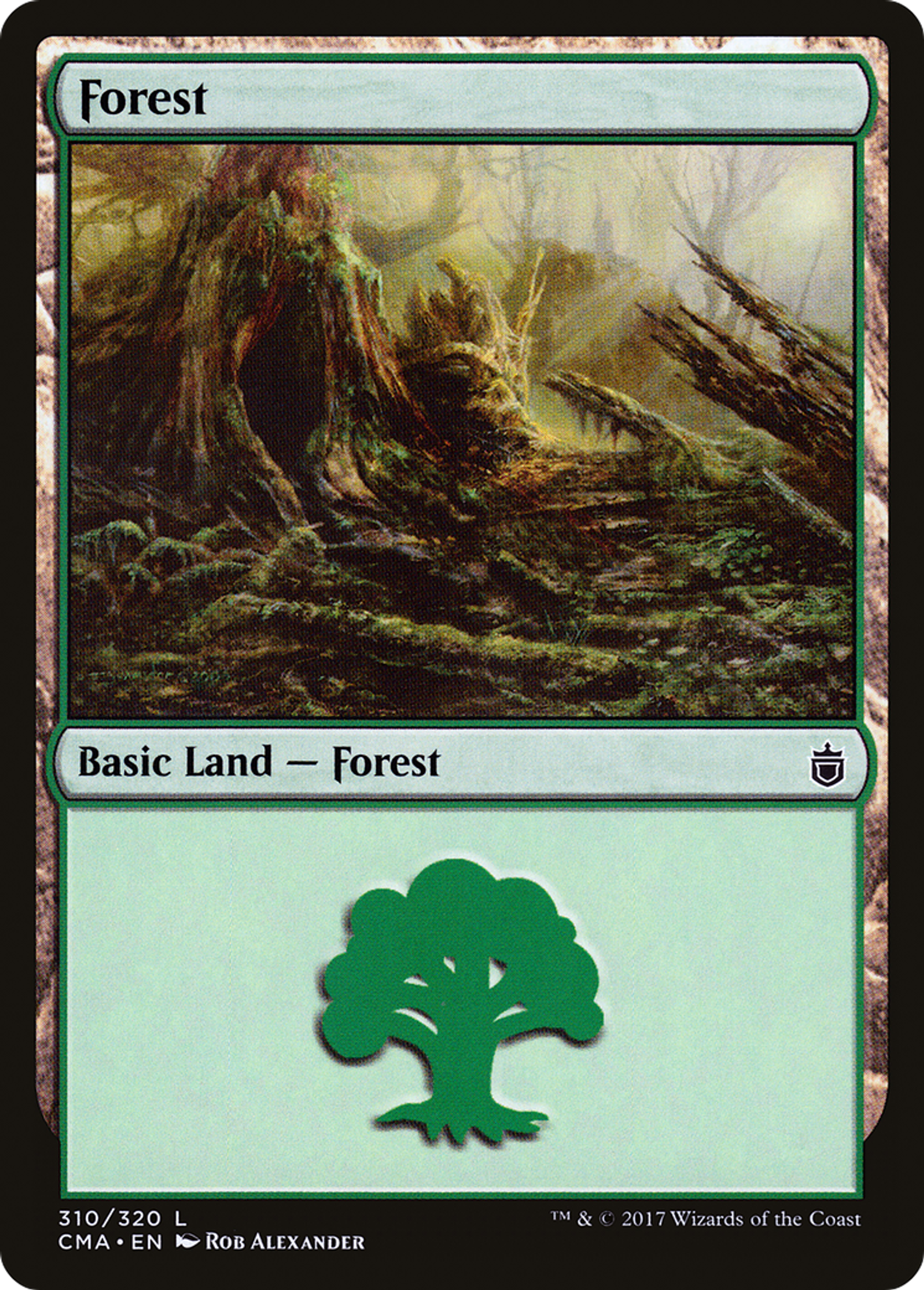 Forest — Commander Anthology — Magic: The Gathering