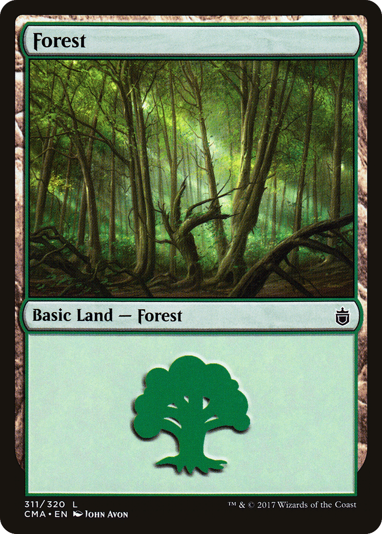 Forest — Commander Anthology — Magic: The Gathering