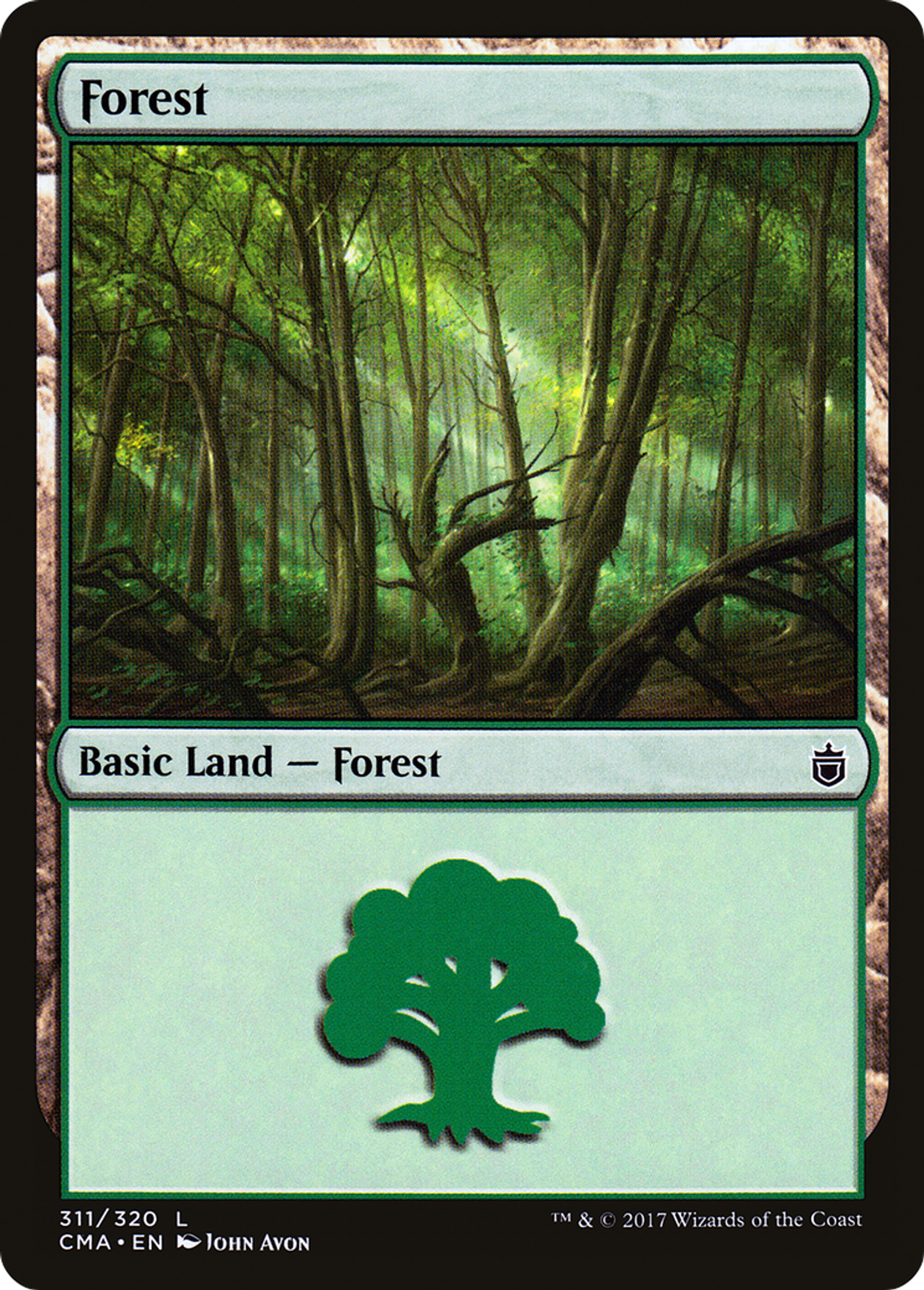 Forest — Commander Anthology — Magic: The Gathering