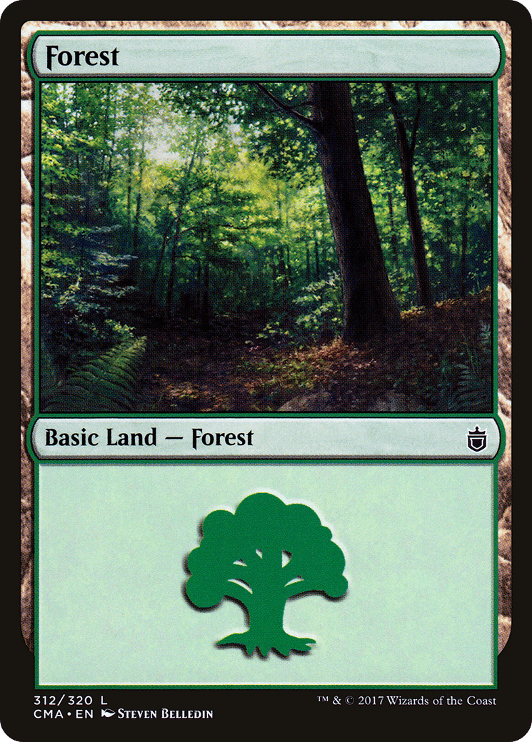 Forest — Commander Anthology — Magic: The Gathering