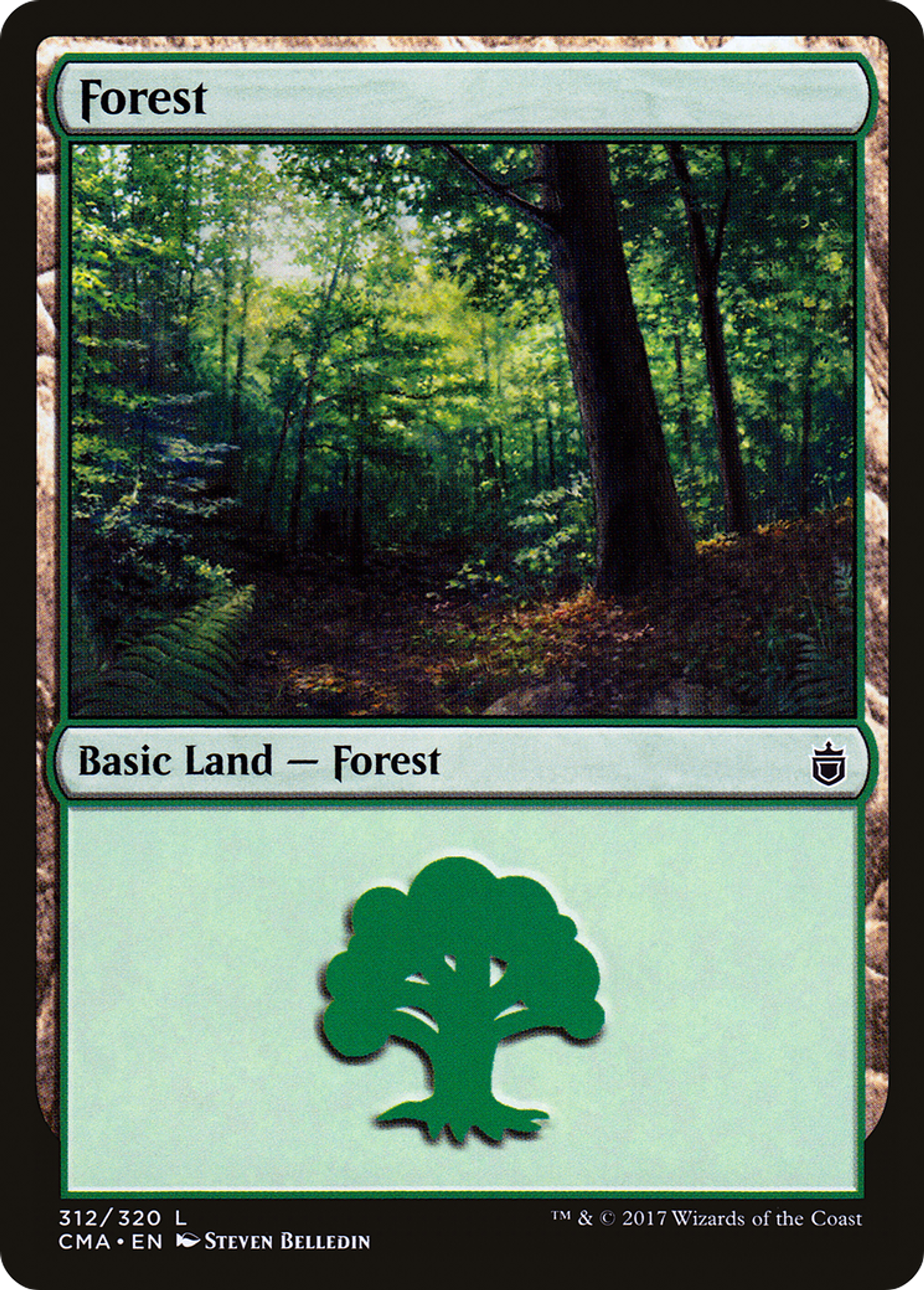 Forest — Commander Anthology — Magic: The Gathering