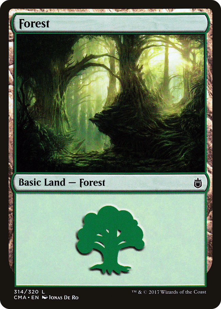 Forest — Commander Anthology — Magic: The Gathering