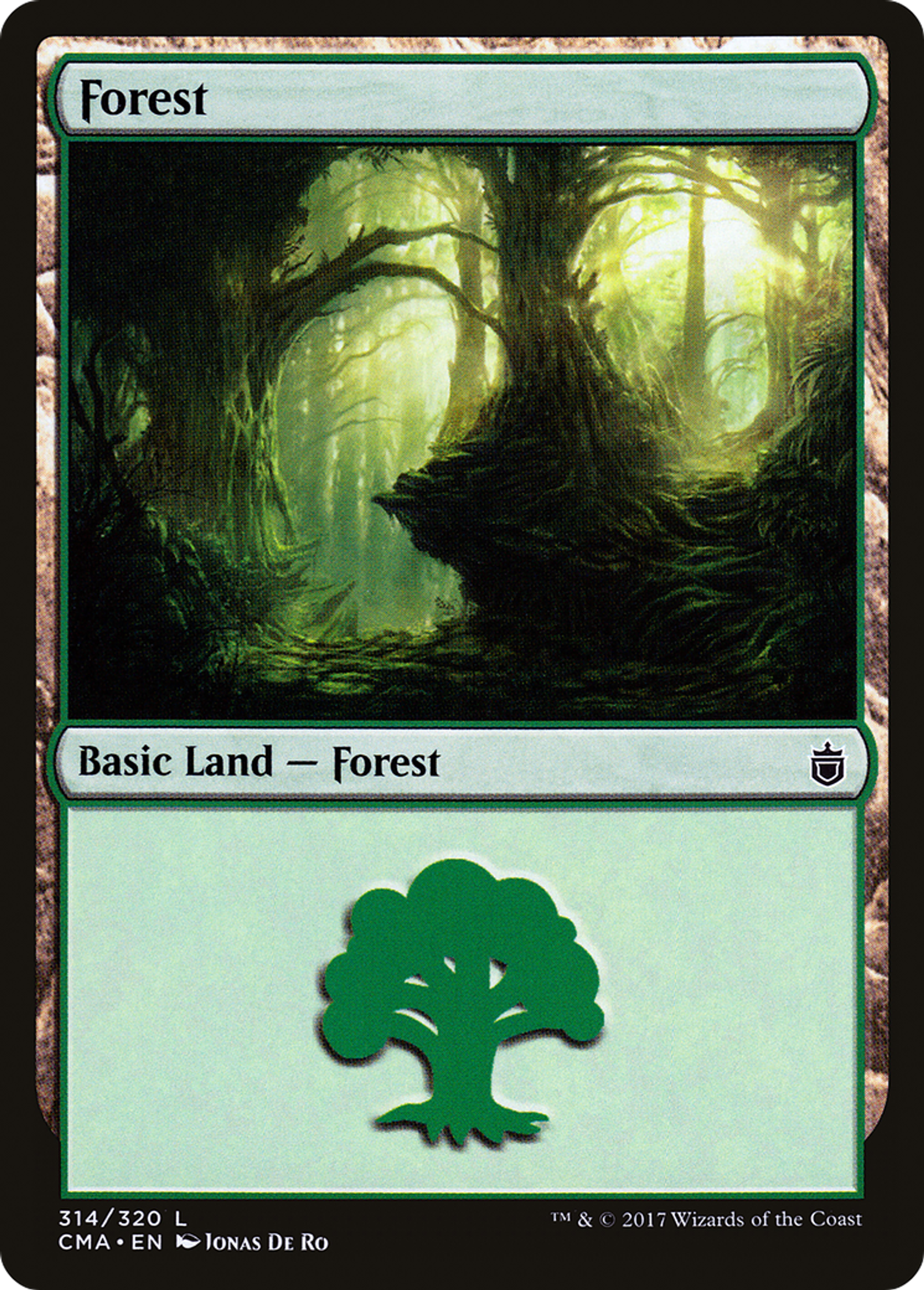 Forest — Commander Anthology — Magic: The Gathering