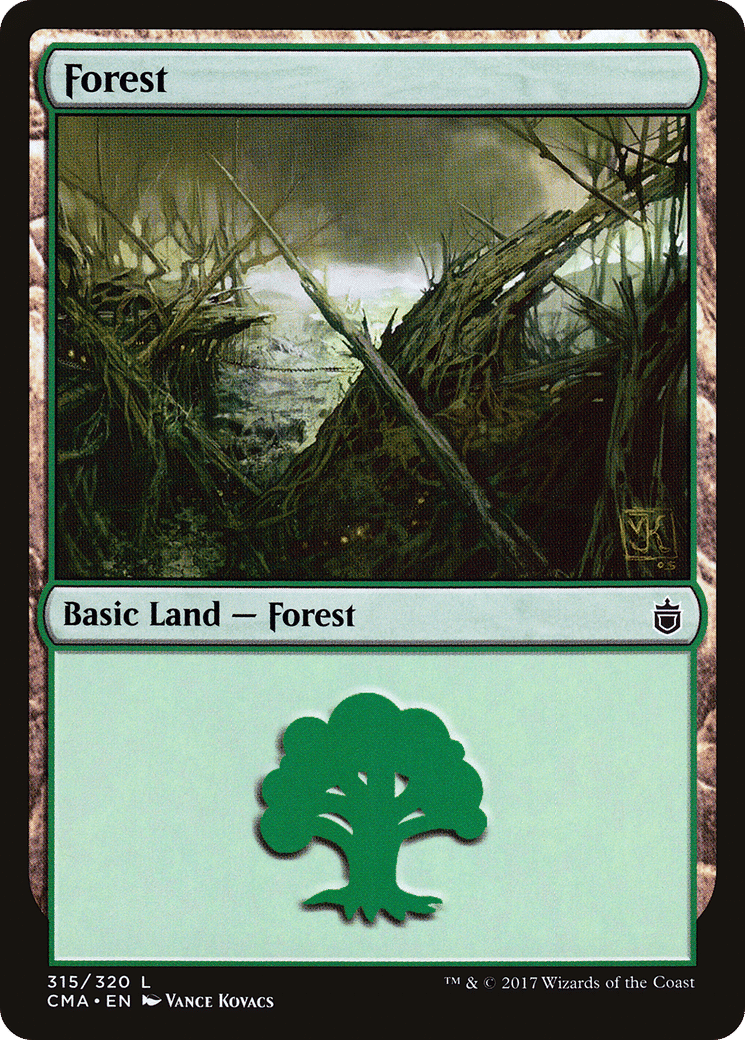 Forest — Commander Anthology — Magic: The Gathering
