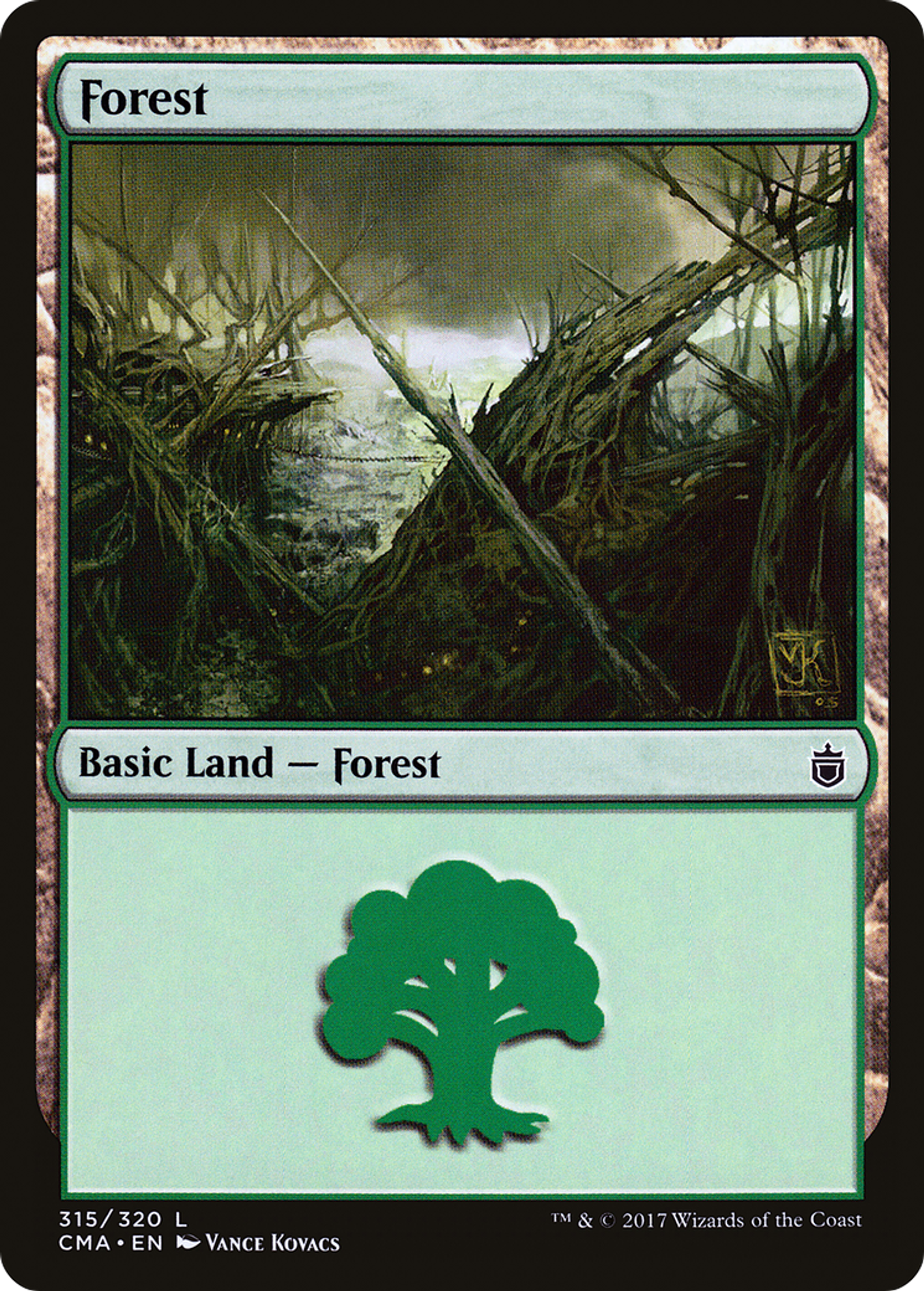 Forest — Commander Anthology — Magic: The Gathering