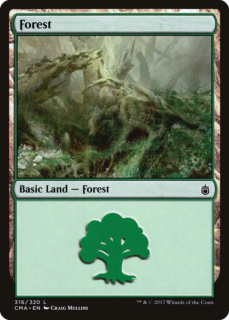 Forest — Commander Anthology — Magic: The Gathering