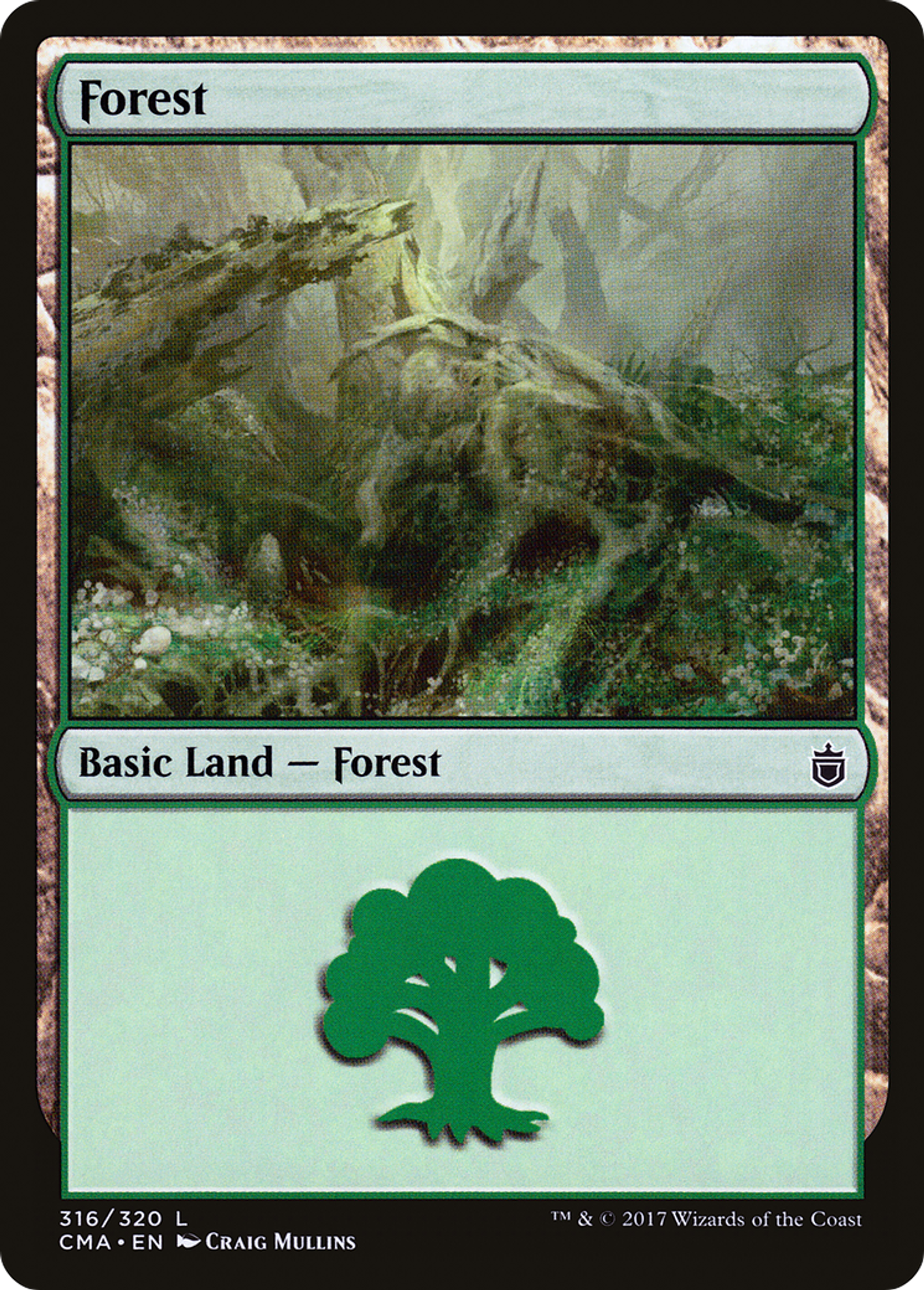 Forest — Commander Anthology — Magic: The Gathering