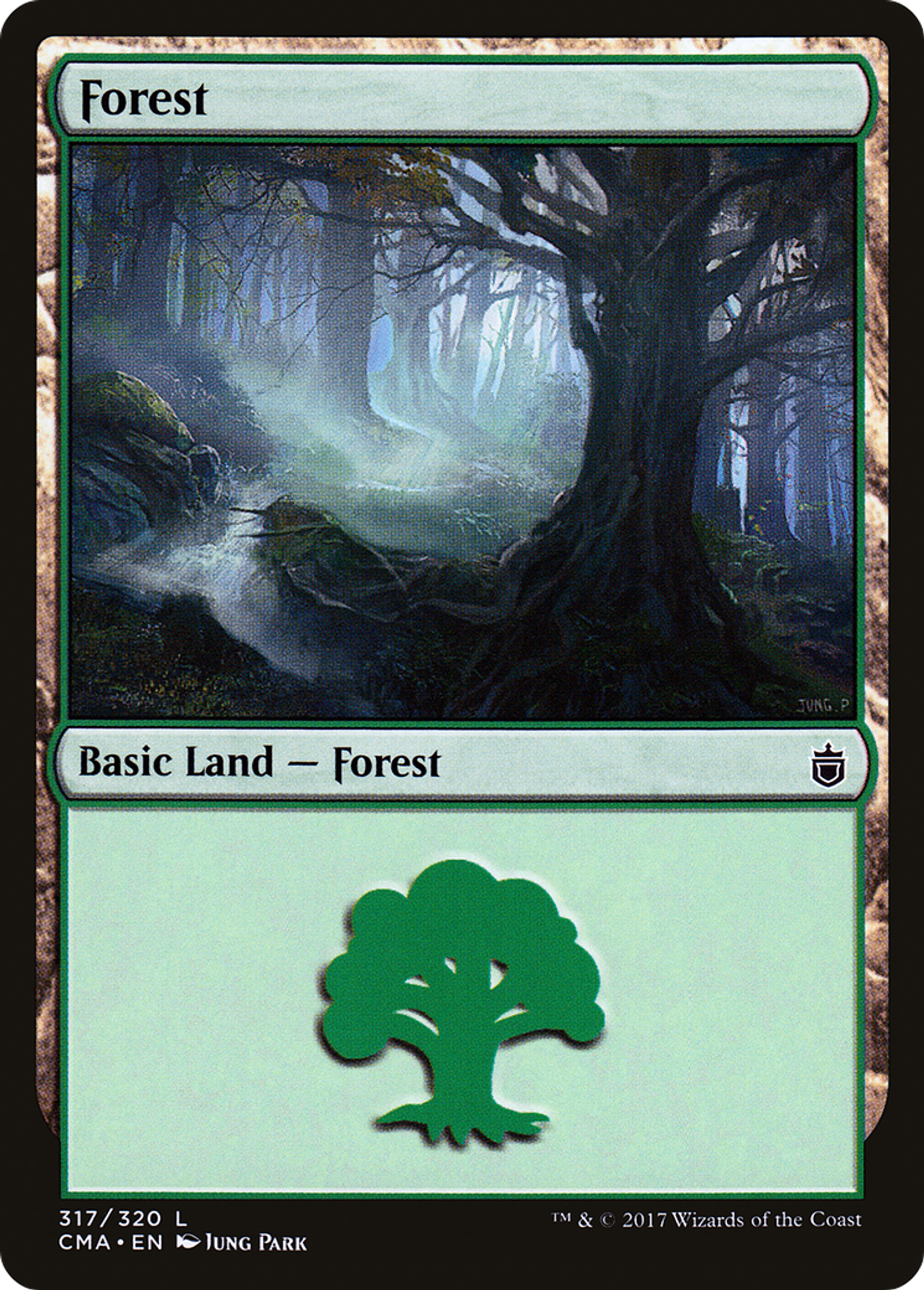 Forest — Commander Anthology — Magic: The Gathering
