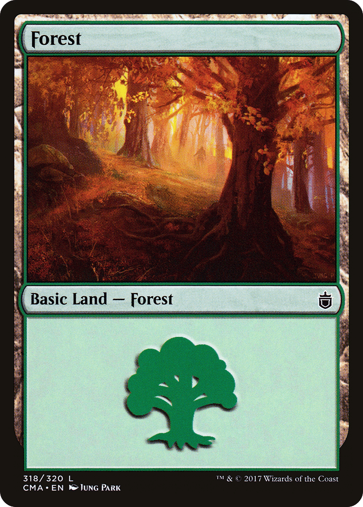Forest — Commander Anthology — Magic: The Gathering