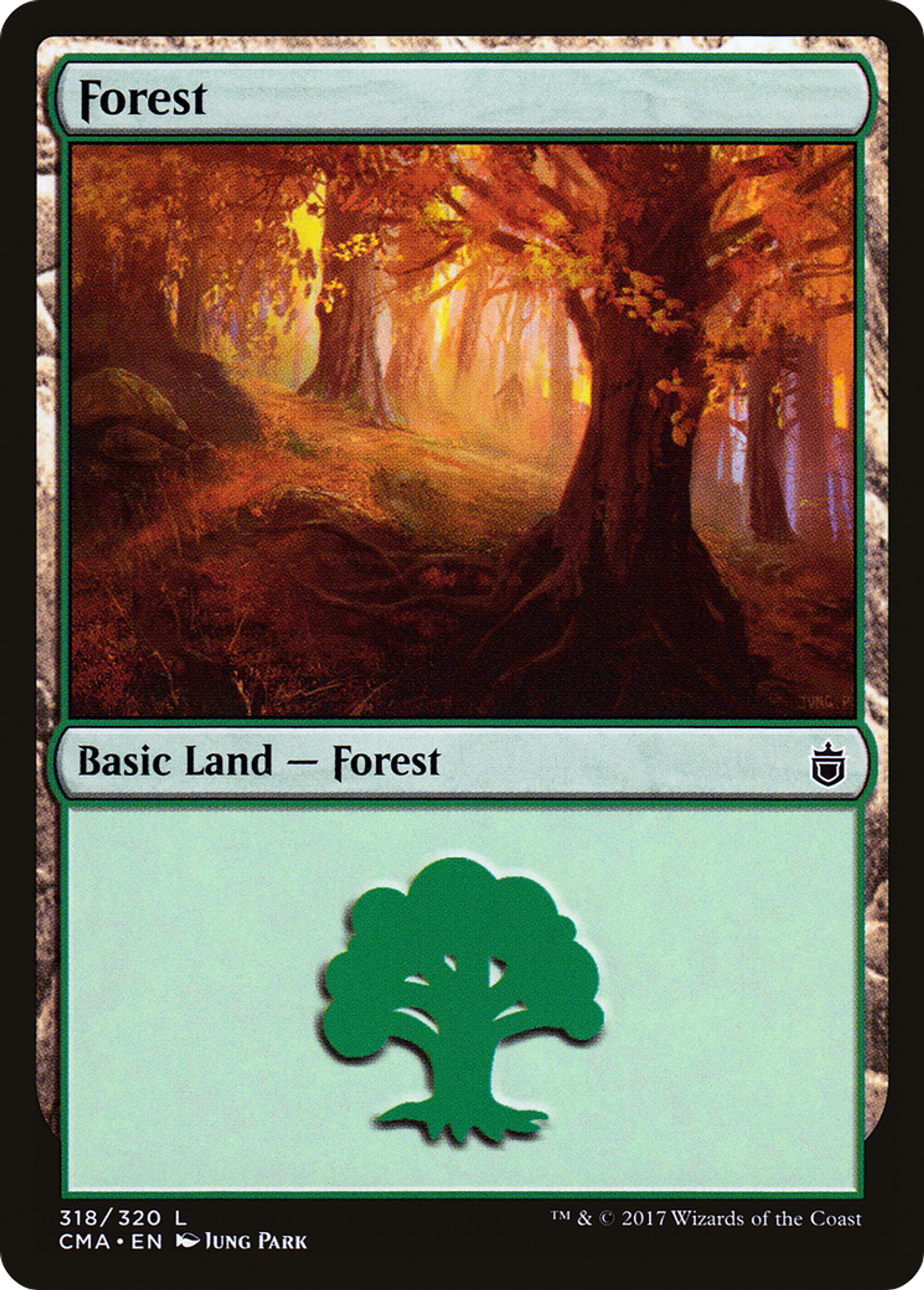 Forest — Commander Anthology — Magic: The Gathering