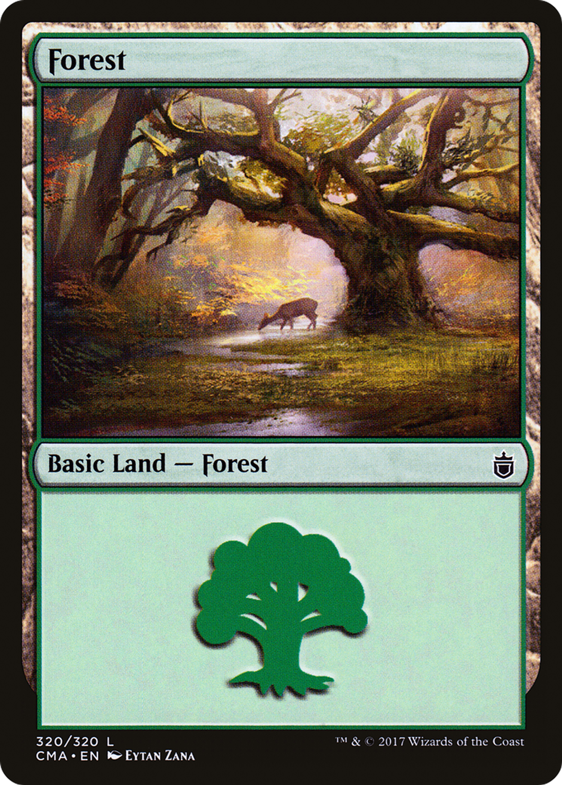 Forest — Commander Anthology — Magic: The Gathering