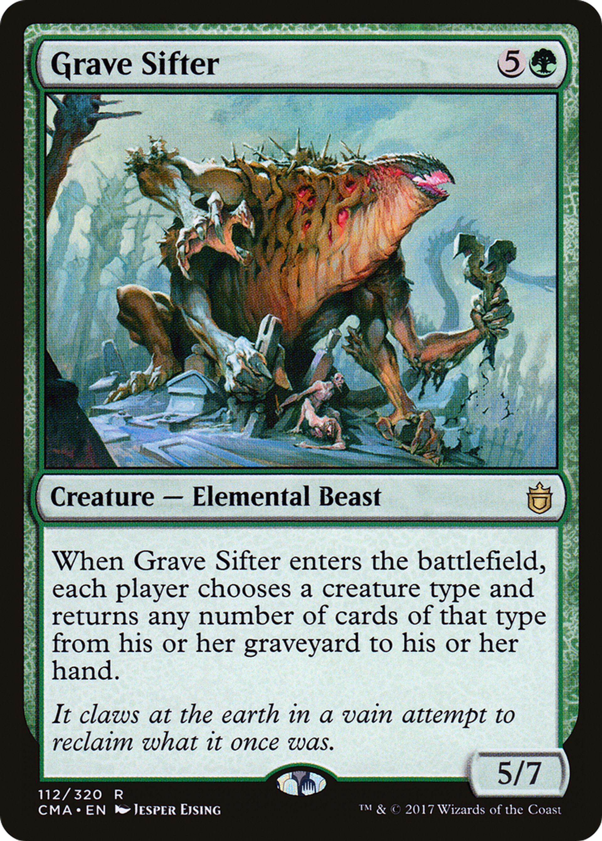 Grave Sifter — Commander Anthology — Magic: The Gathering