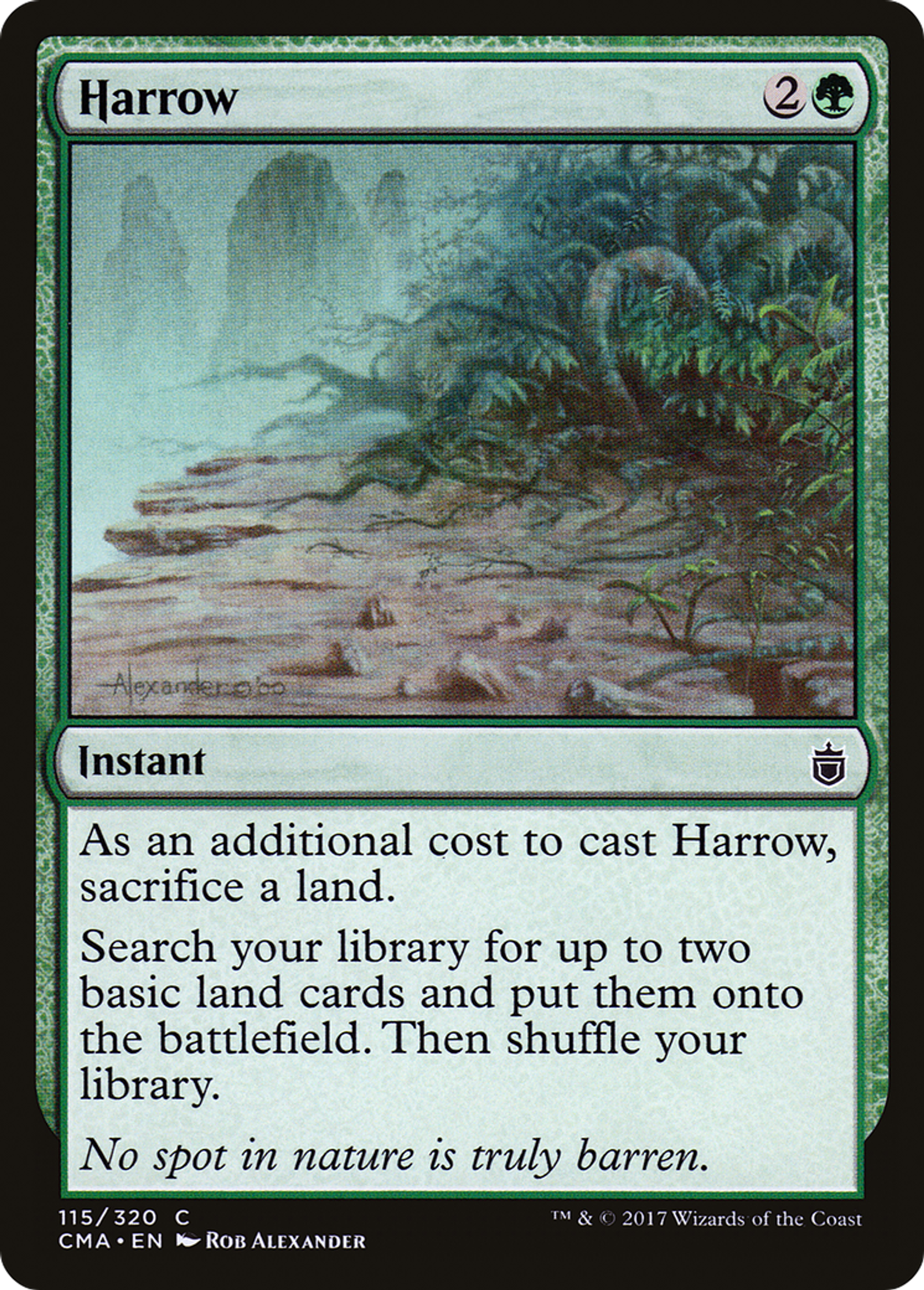 Harrow — Commander Anthology — Magic: The Gathering