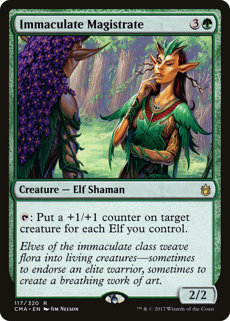 Immaculate Magistrate — Commander Anthology — Magic: The Gathering
