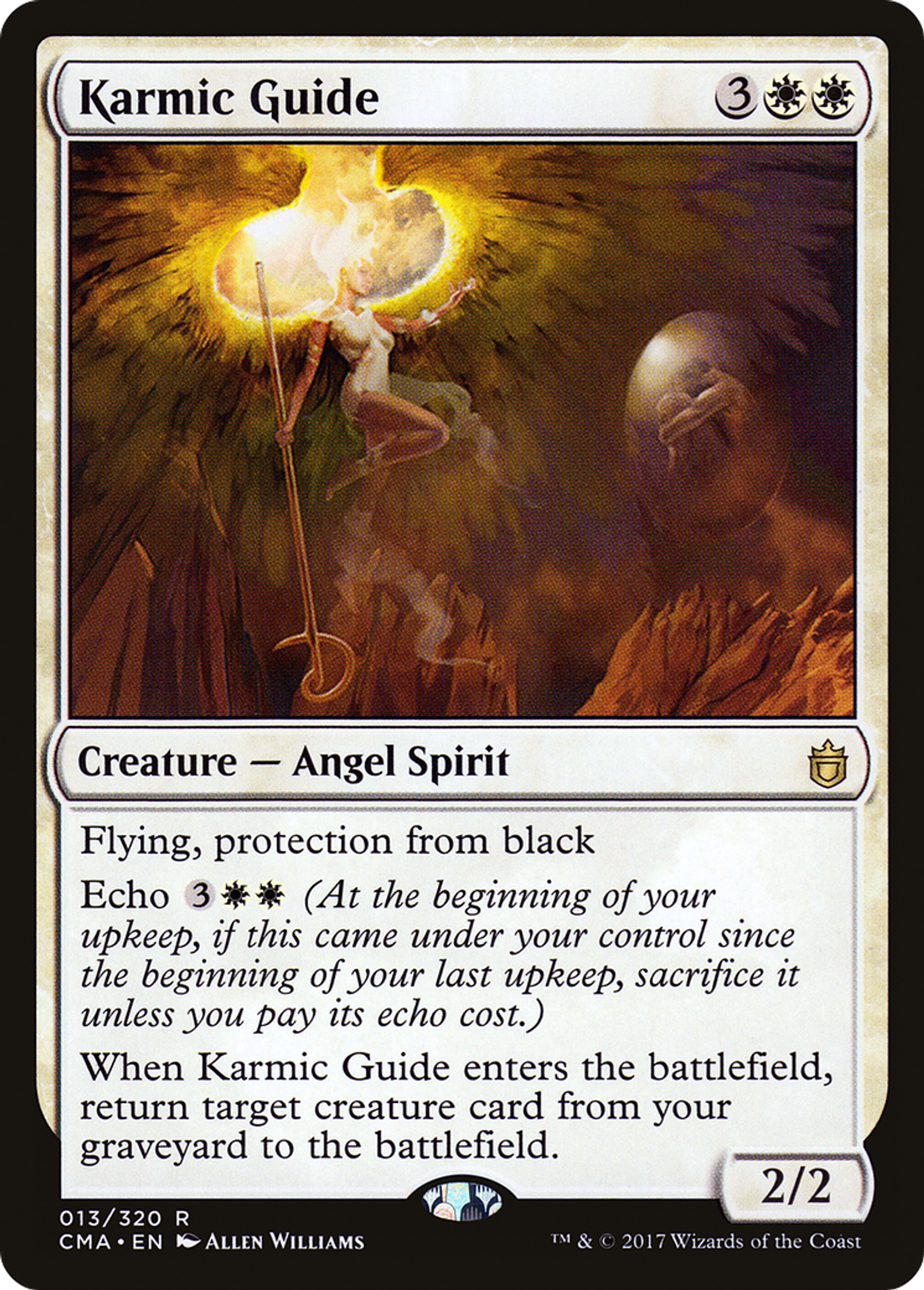 Karmic Guide — Commander Anthology — Magic: The Gathering