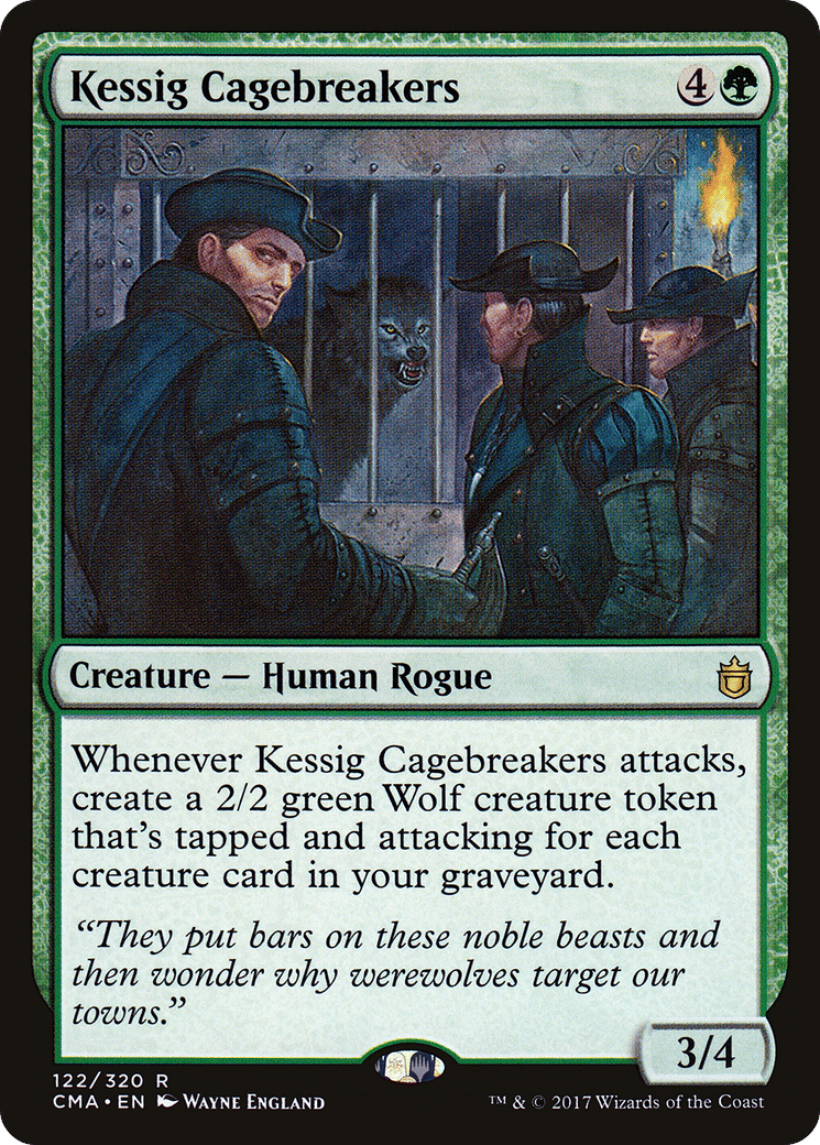 Kessig Cagebreakers — Commander Anthology — Magic: The Gathering
