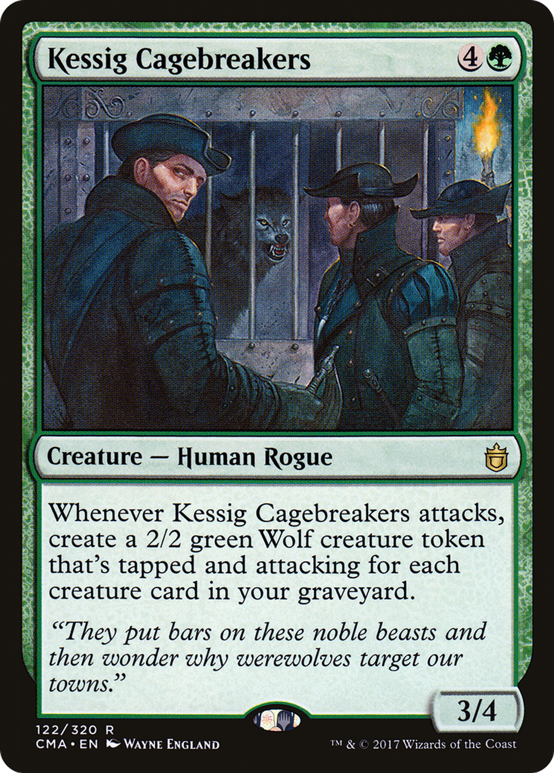 Kessig Cagebreakers — Commander Anthology — Magic: The Gathering