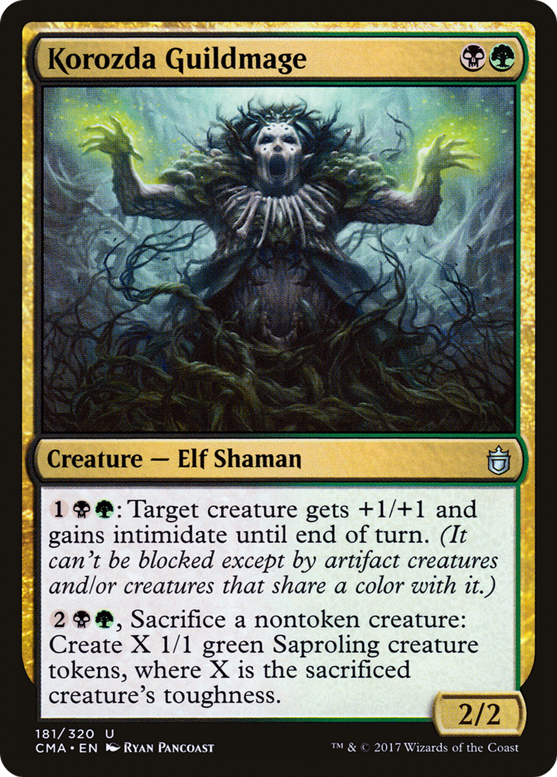Korozda Guildmage — Commander Anthology — Magic: The Gathering