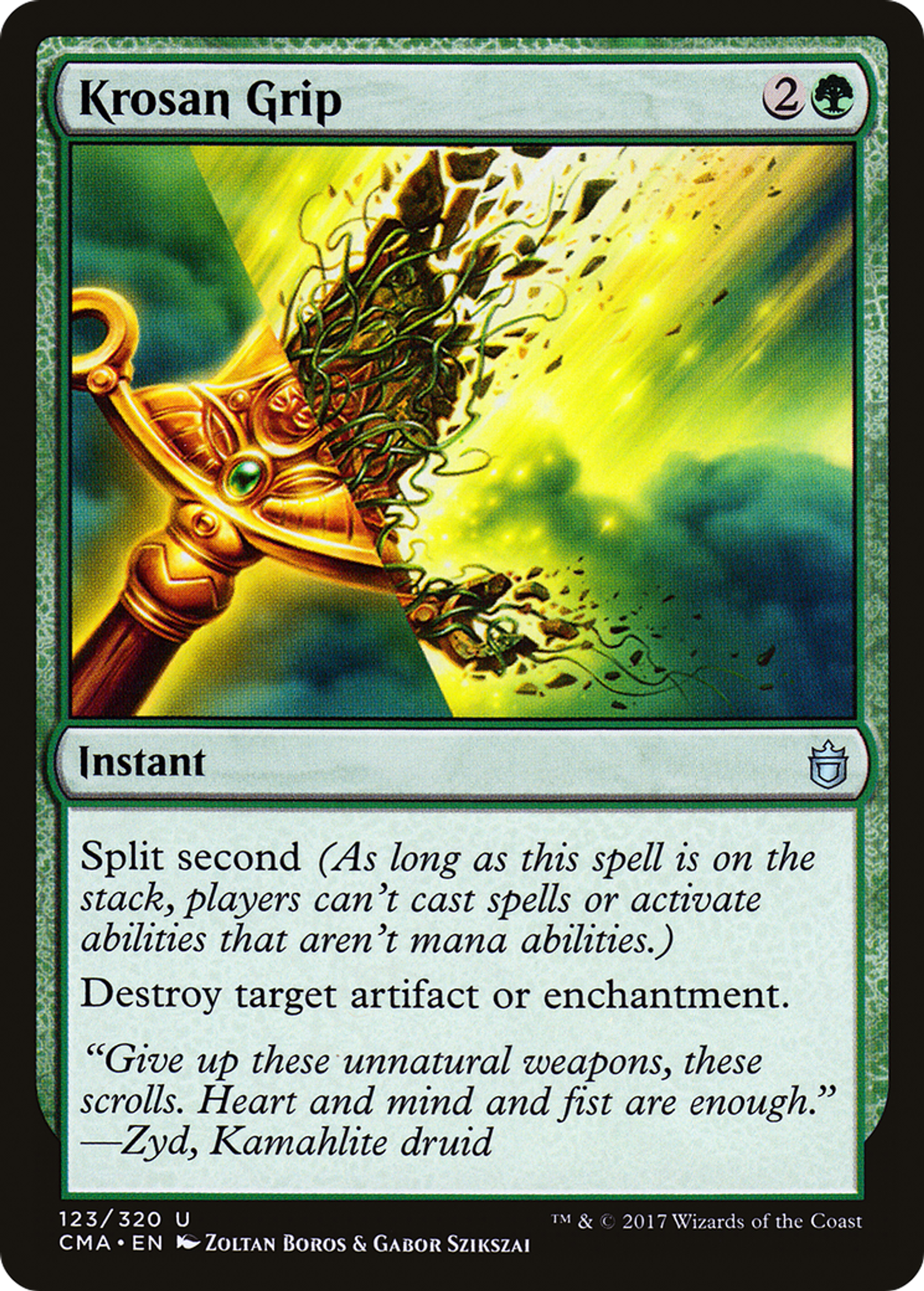 Krosan Grip — Commander Anthology — Magic: The Gathering