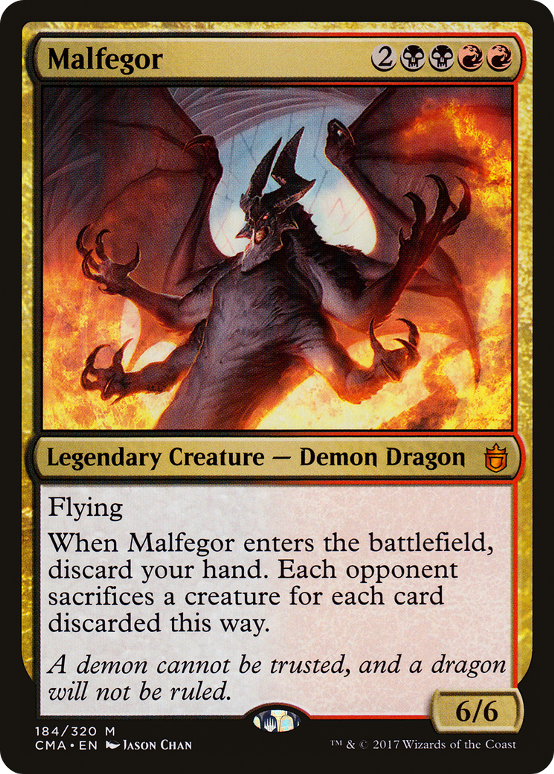 Malfégor — Commander Anthology — Magic: The Gathering