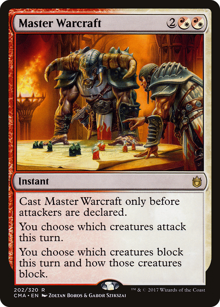 Master Warcraft — Commander Anthology — Magic: The Gathering