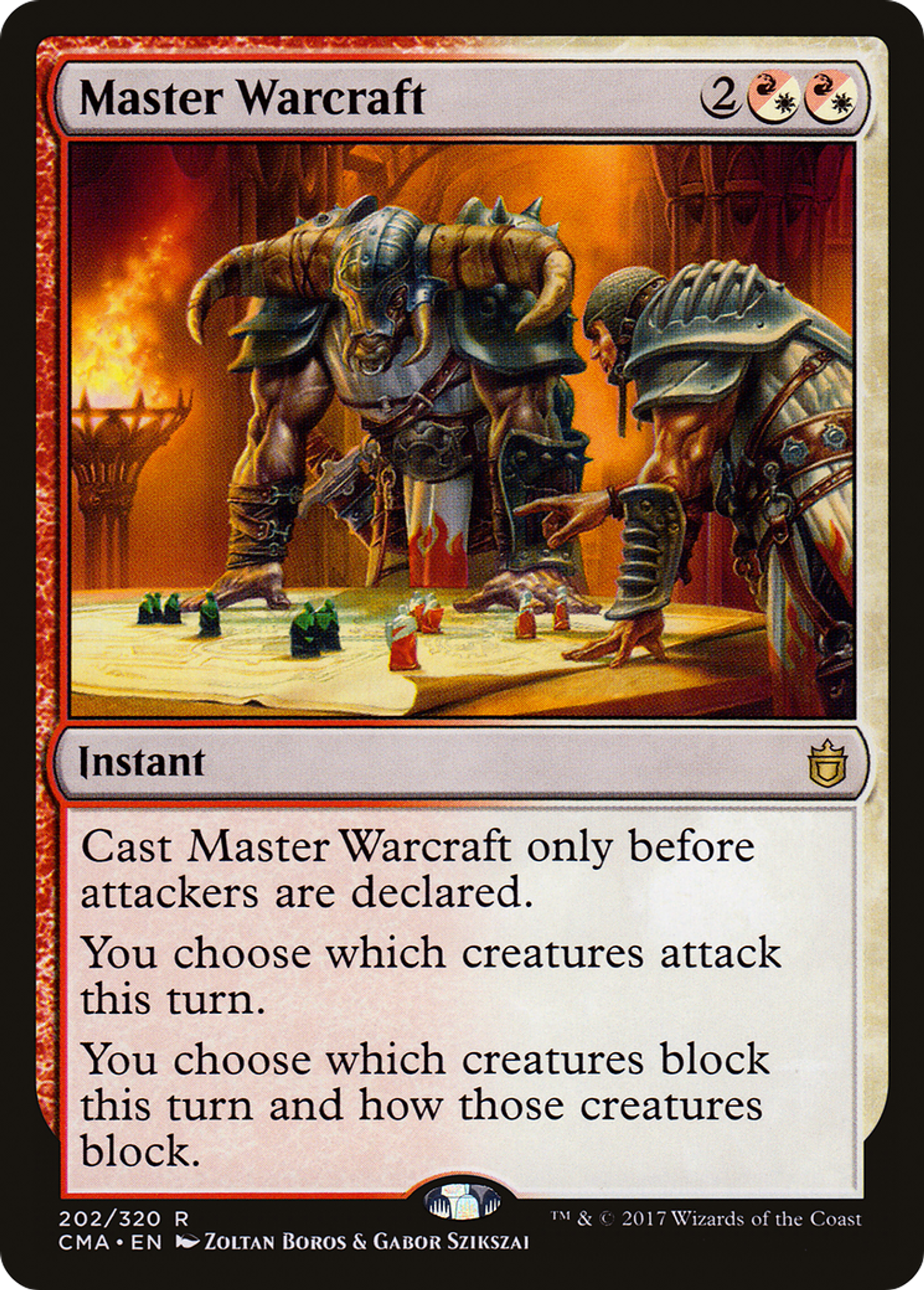 Master Warcraft — Commander Anthology — Magic: The Gathering