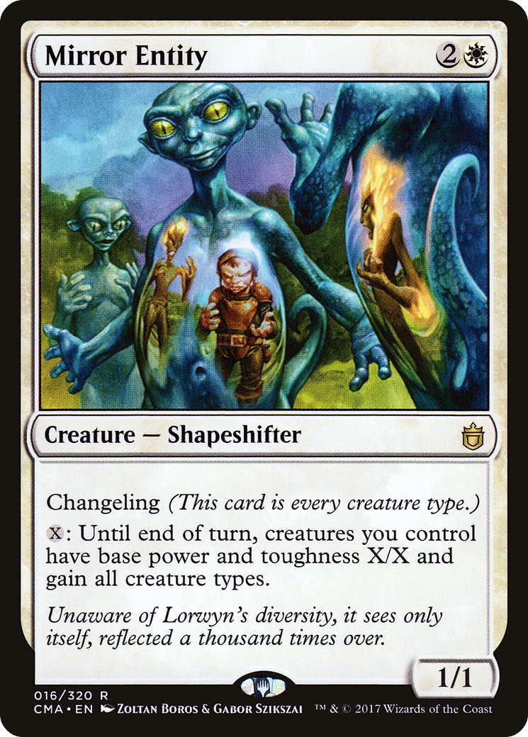 Mirror Entity — Commander Anthology — Magic: The Gathering