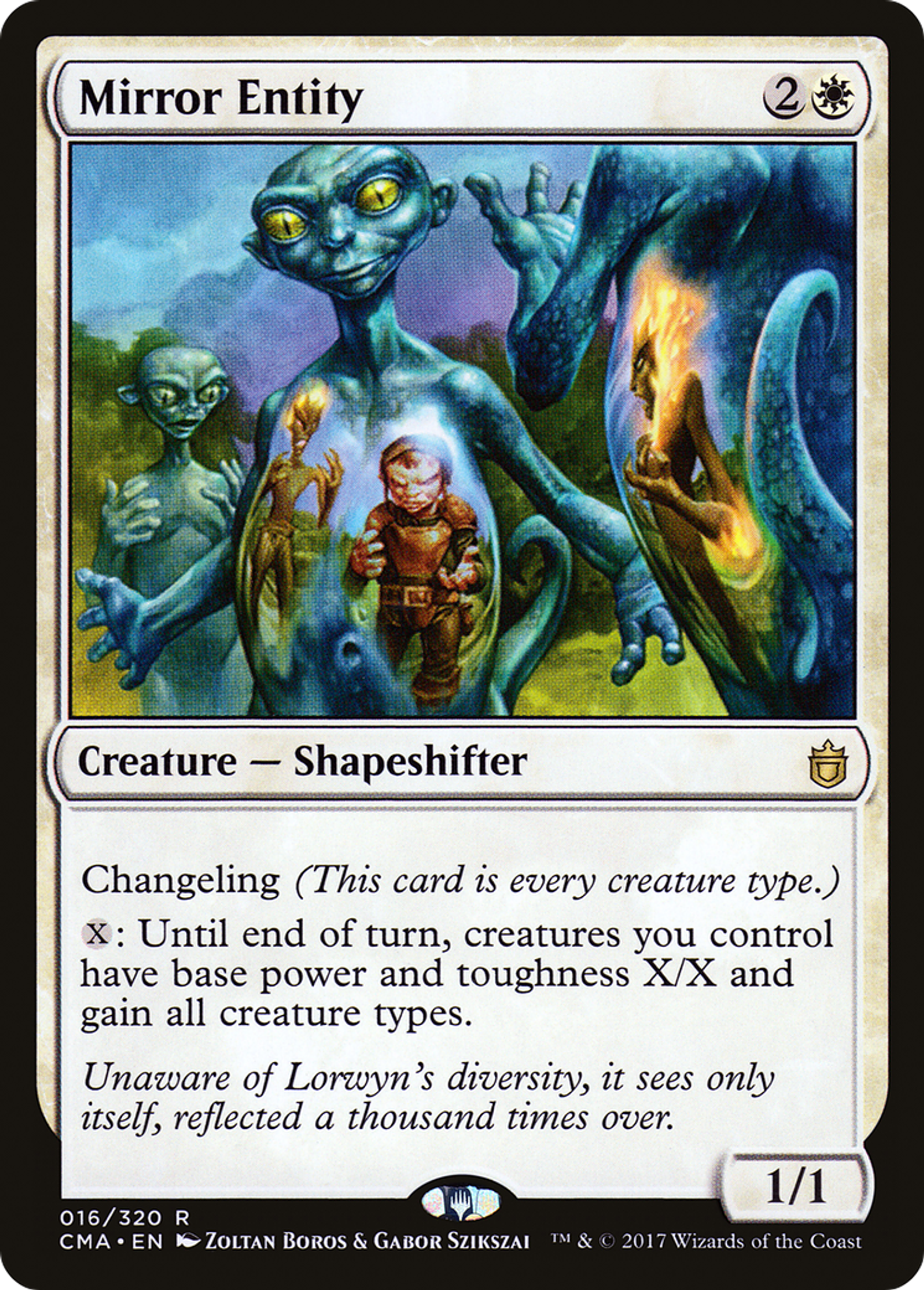 Mirror Entity — Commander Anthology — Magic: The Gathering
